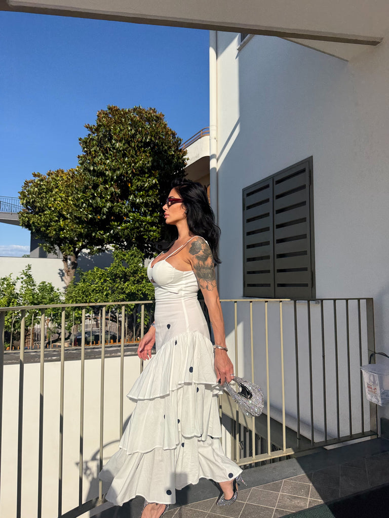Maxidress pois by lumina