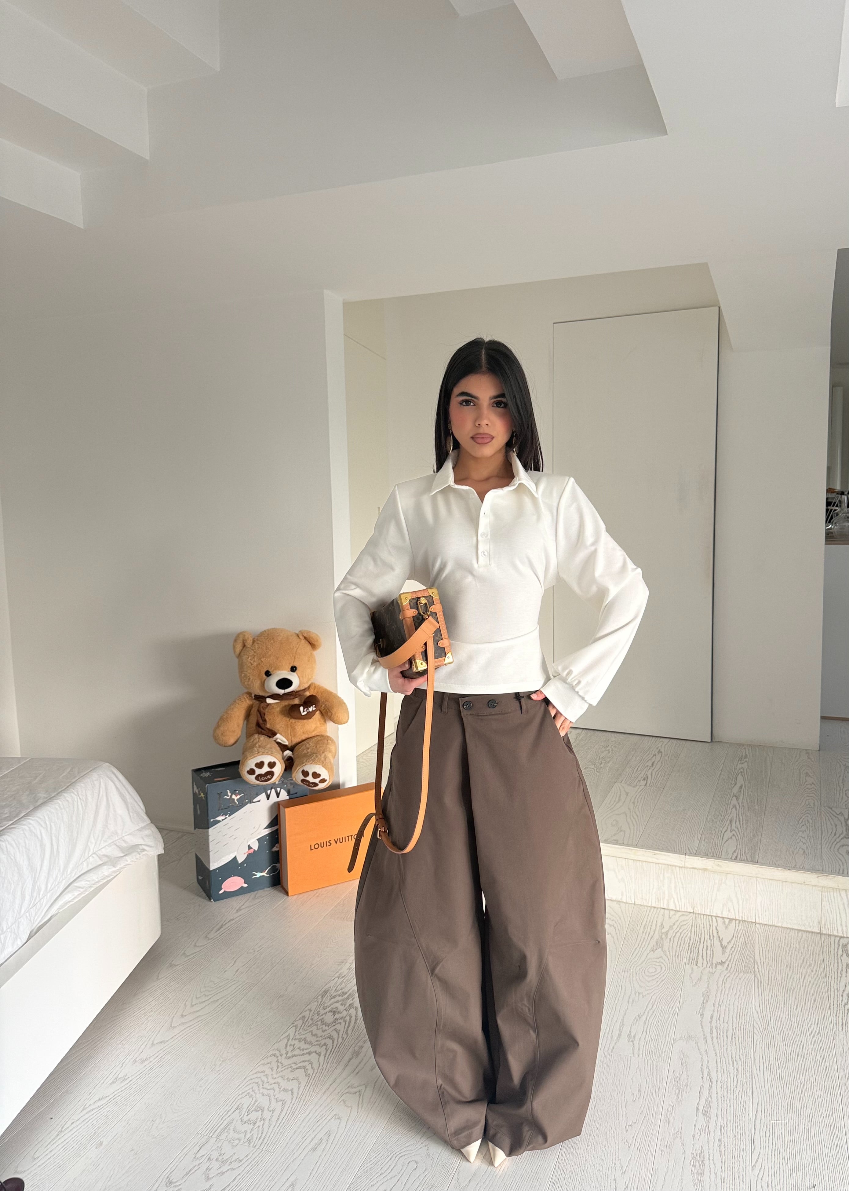 Pantalone naya Brown