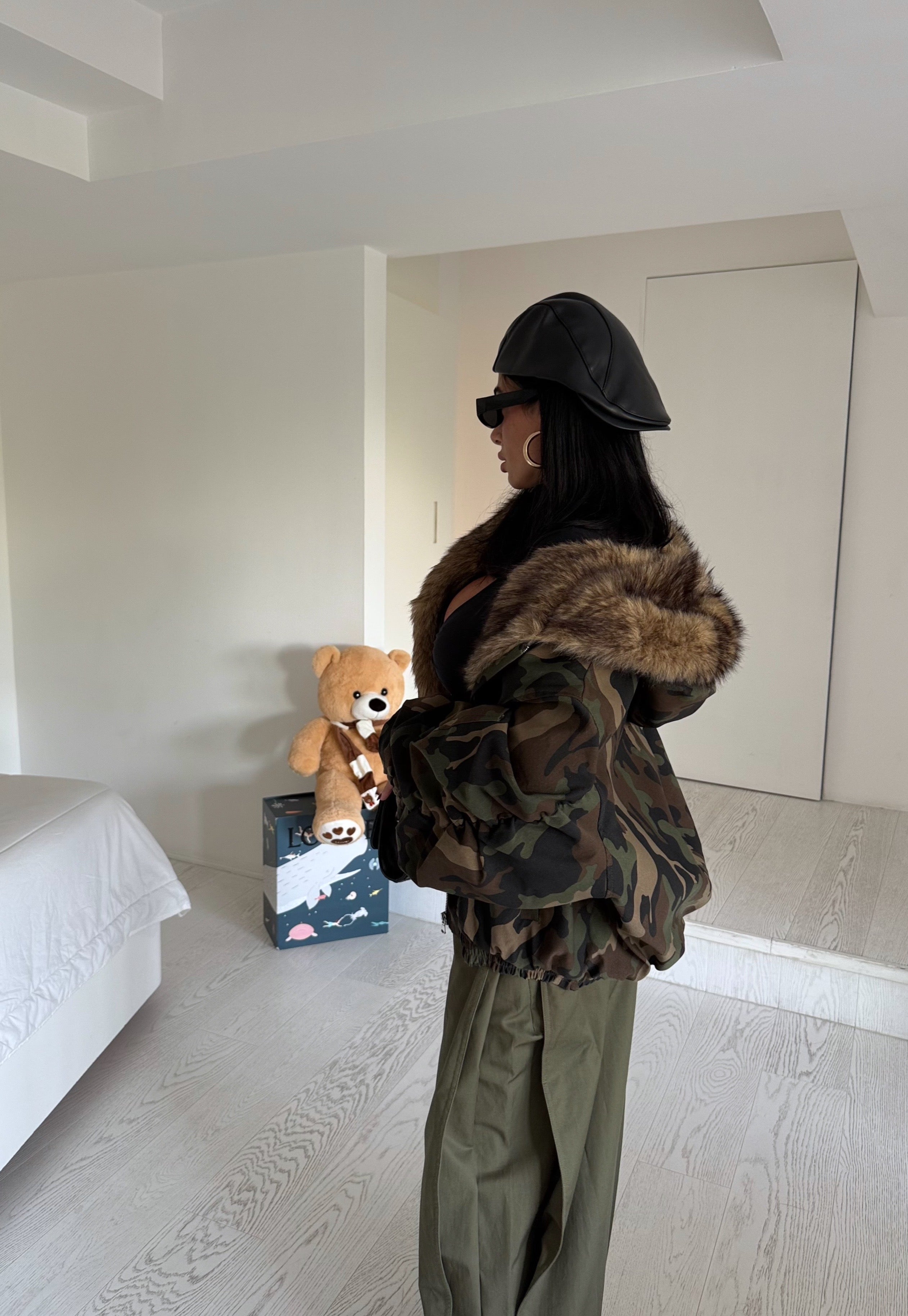 Giubbotto Camouflage lumina