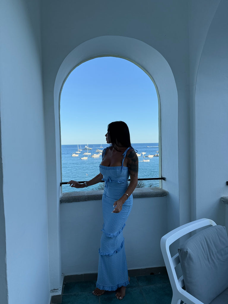 Abito Beatrice azul