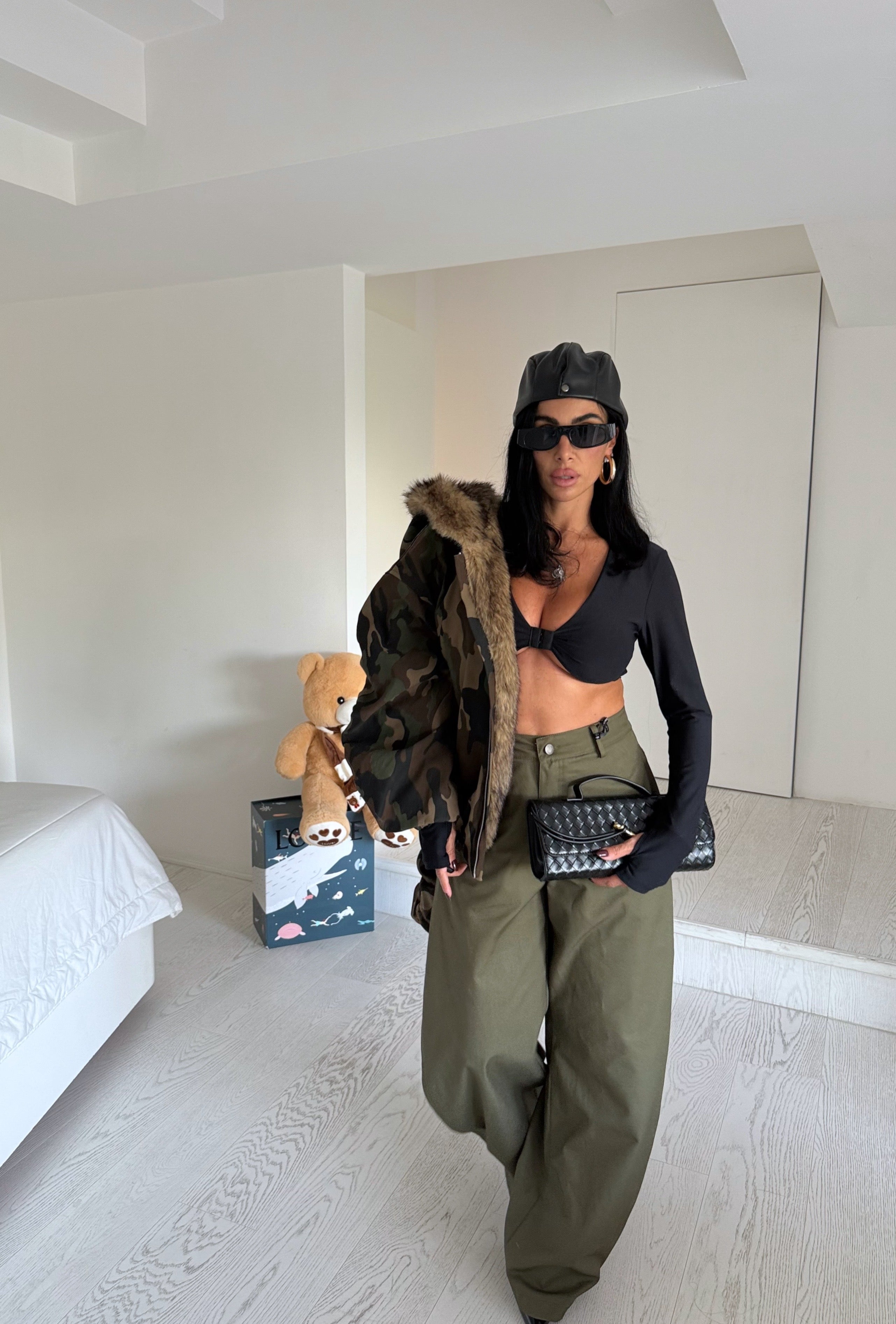 Giubbotto Camouflage lumina