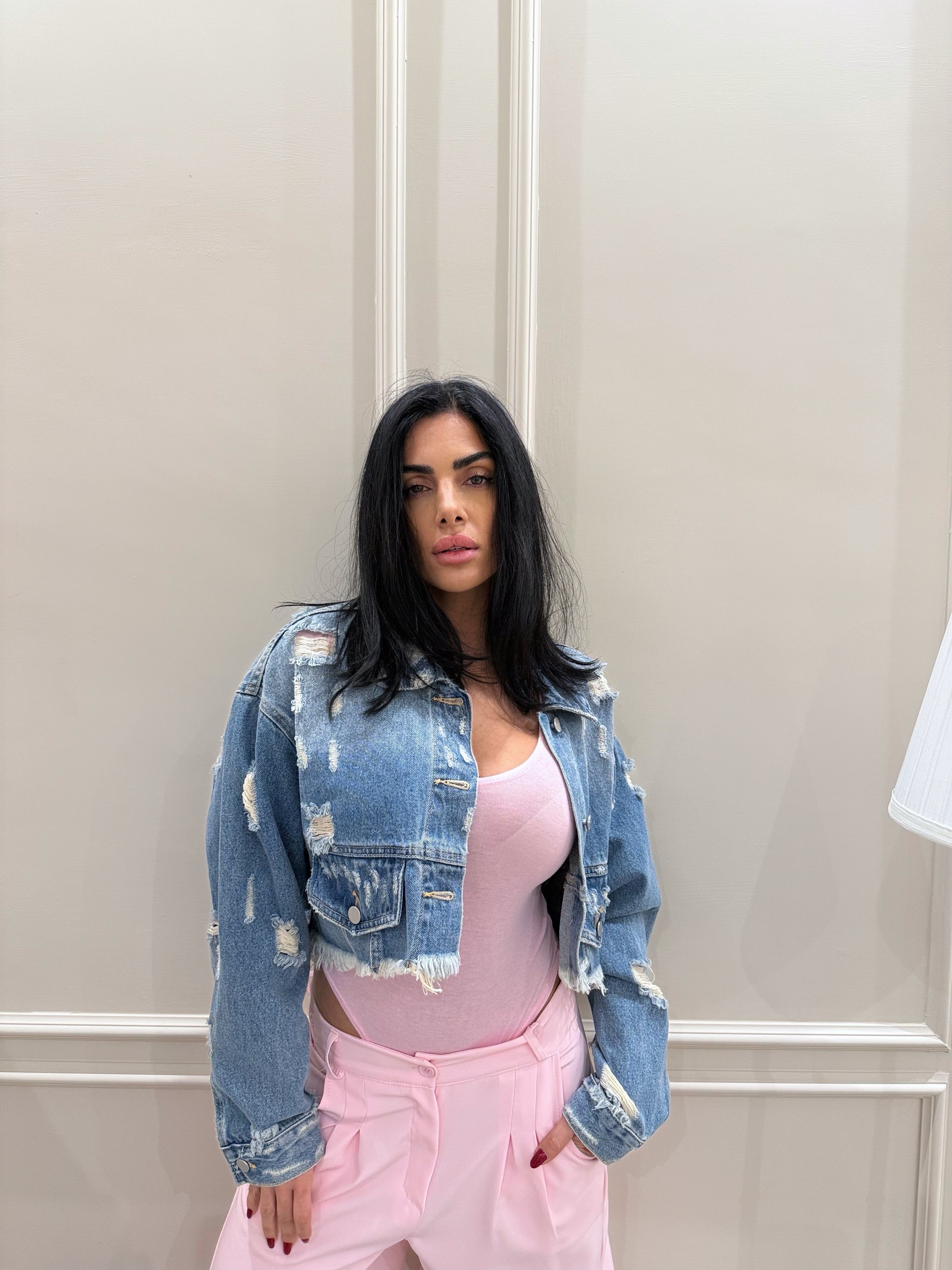 Giubbinetto di jeans By lumina