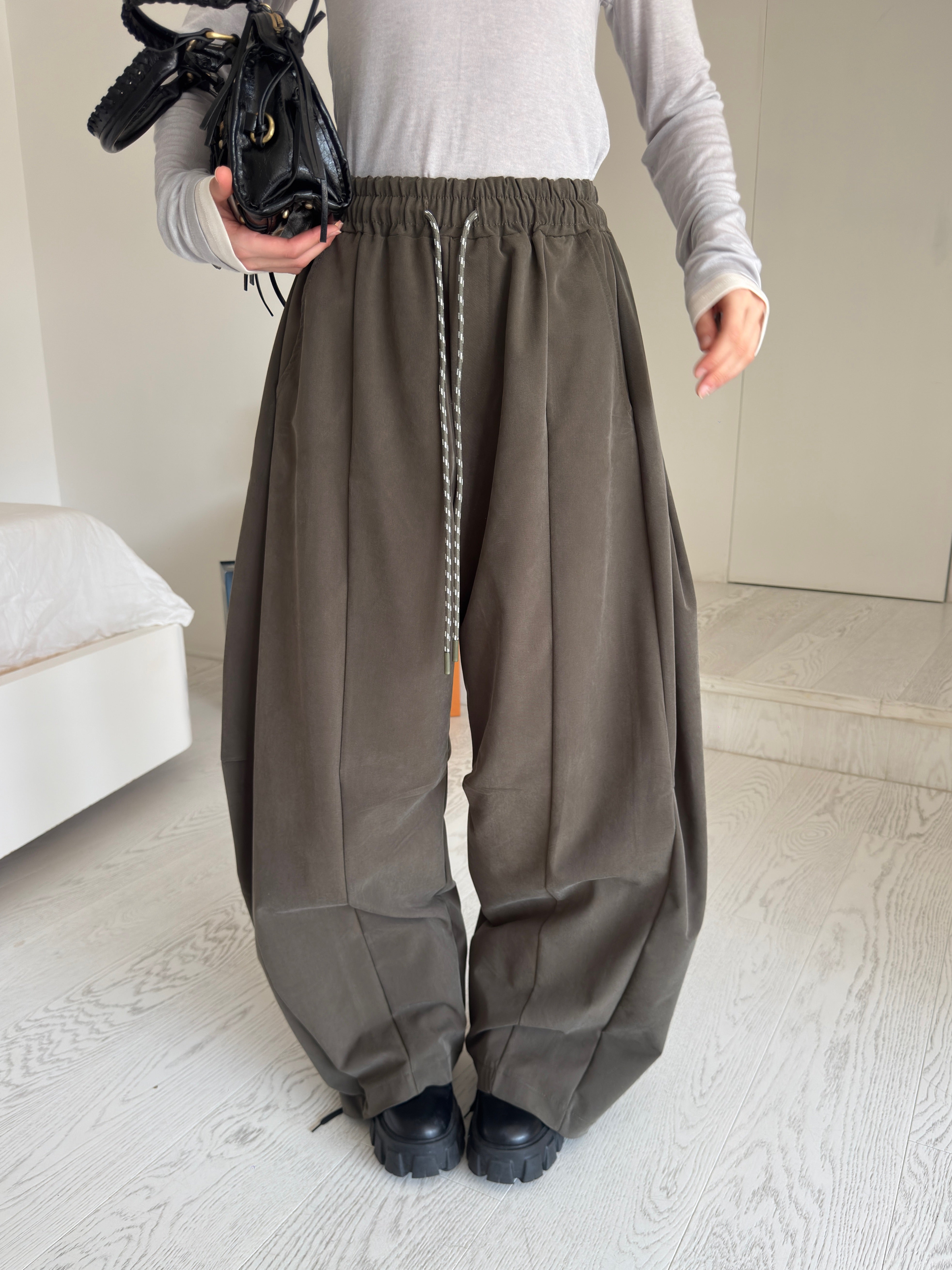 Pantalone Diana verde scuro