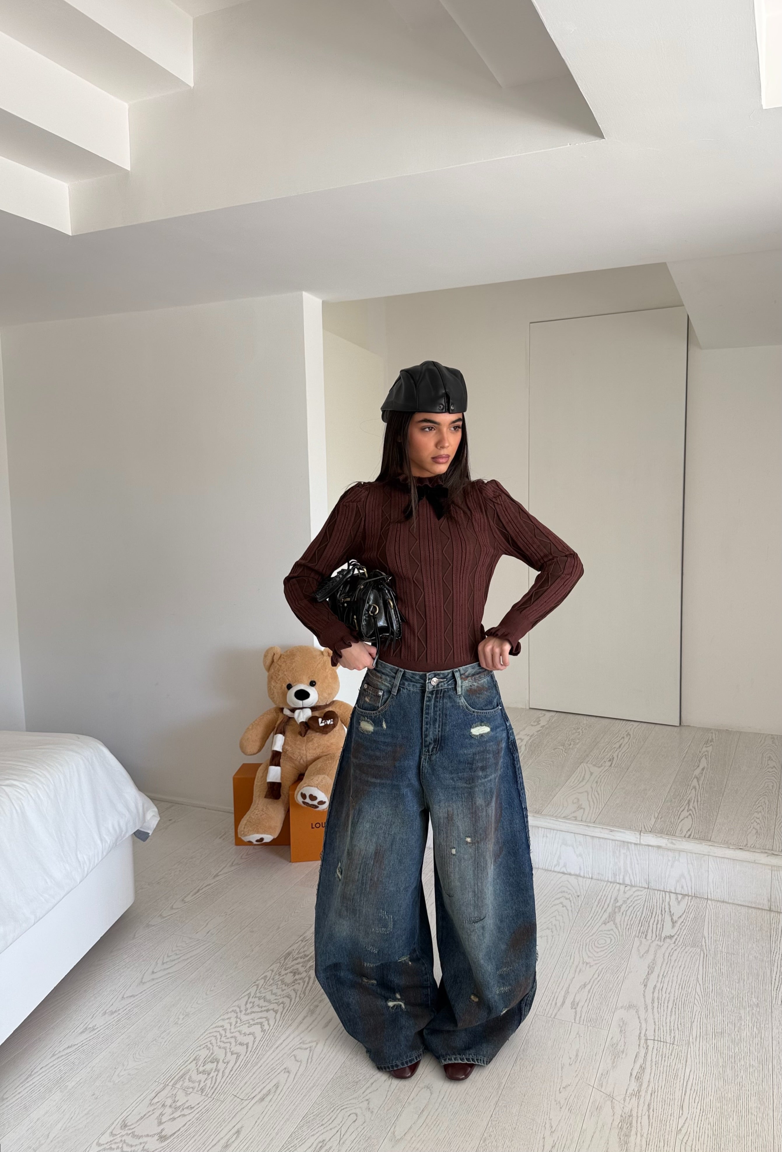 Maglia Trés chic Brown