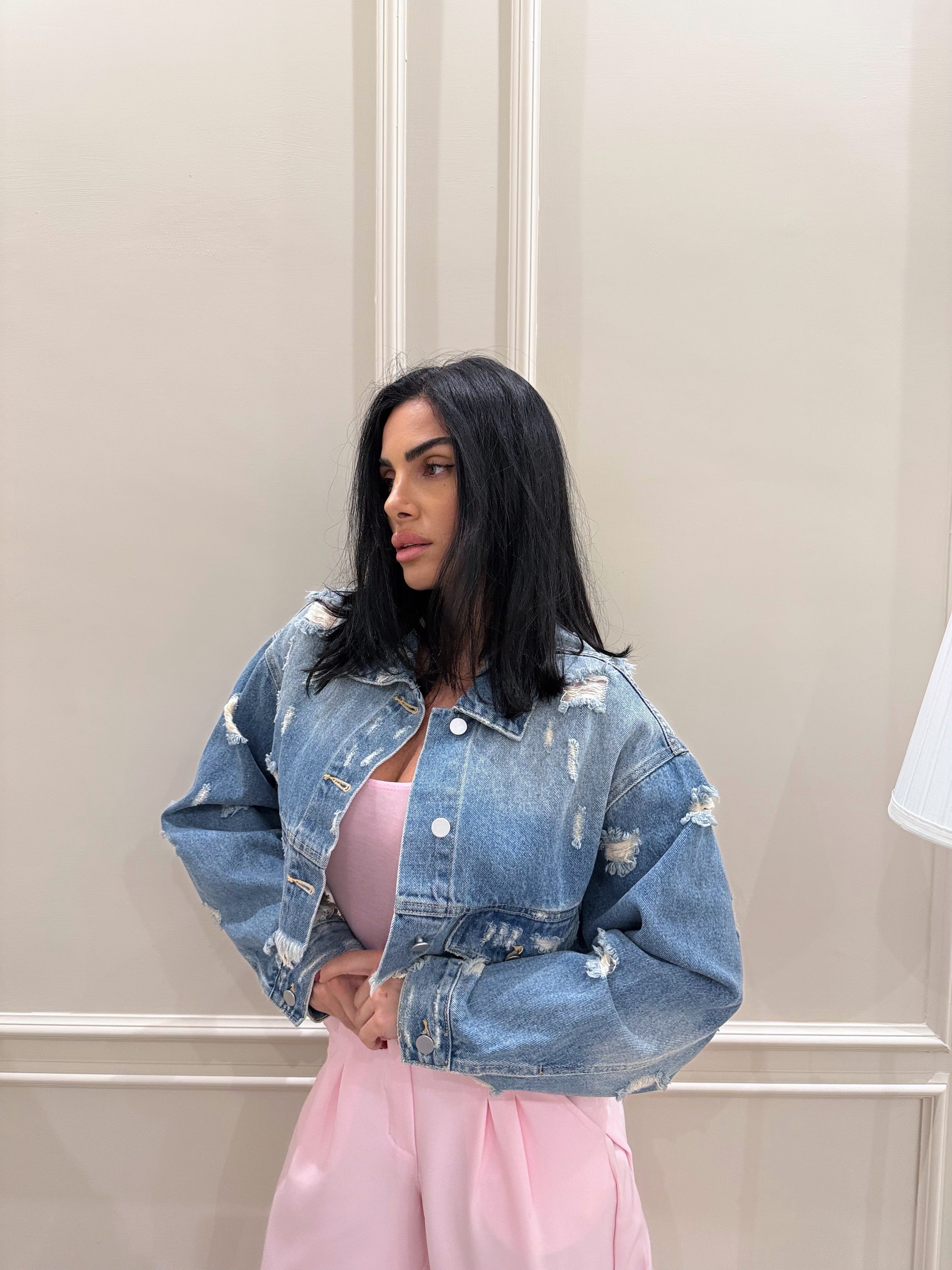 Giubbinetto di jeans By lumina