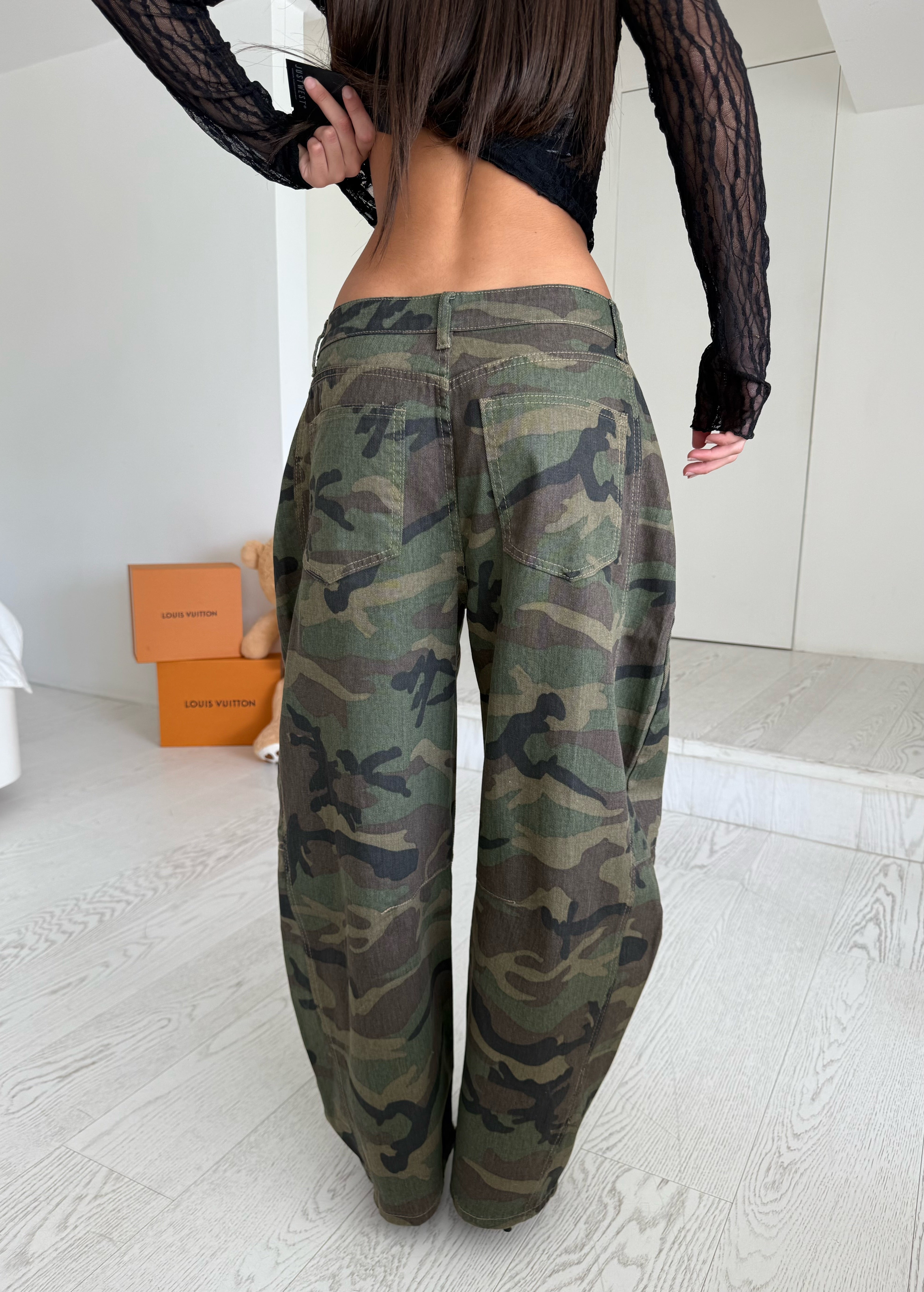 Jeans ballon Camouflage