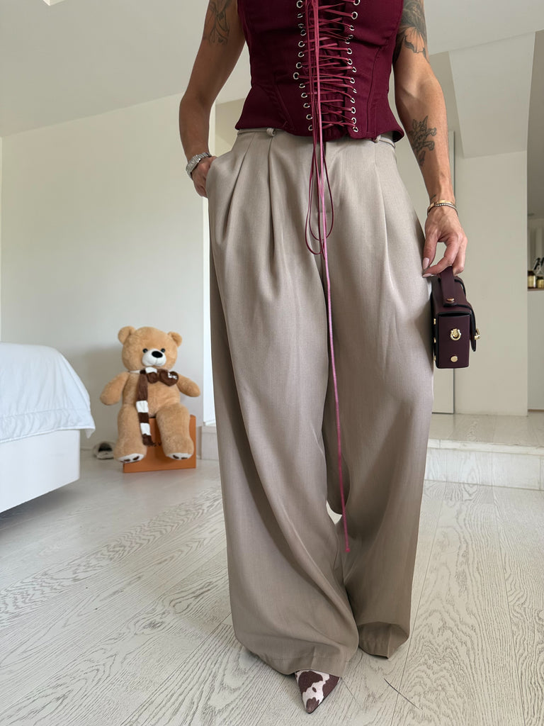 Pantalone Camilla beige