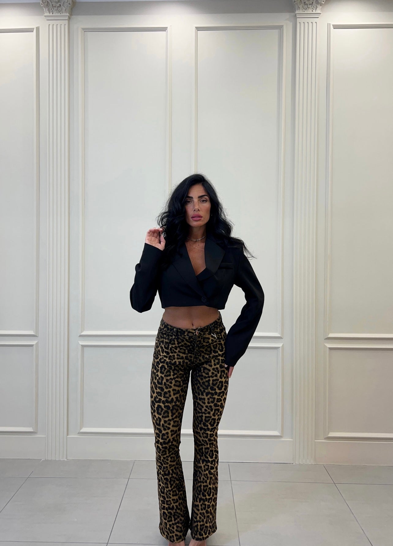 Jeans animalier Valentina