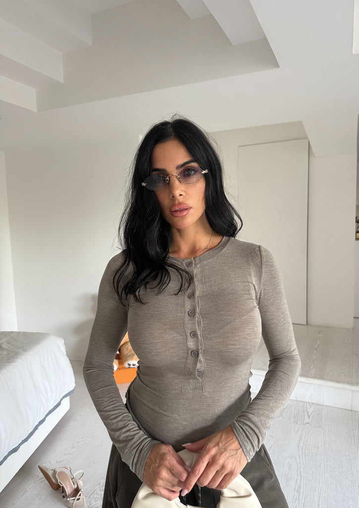 Maglia bottoncini(5colori)