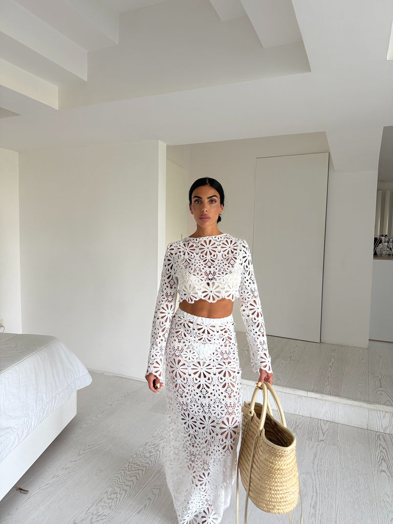 Coordinato macramé