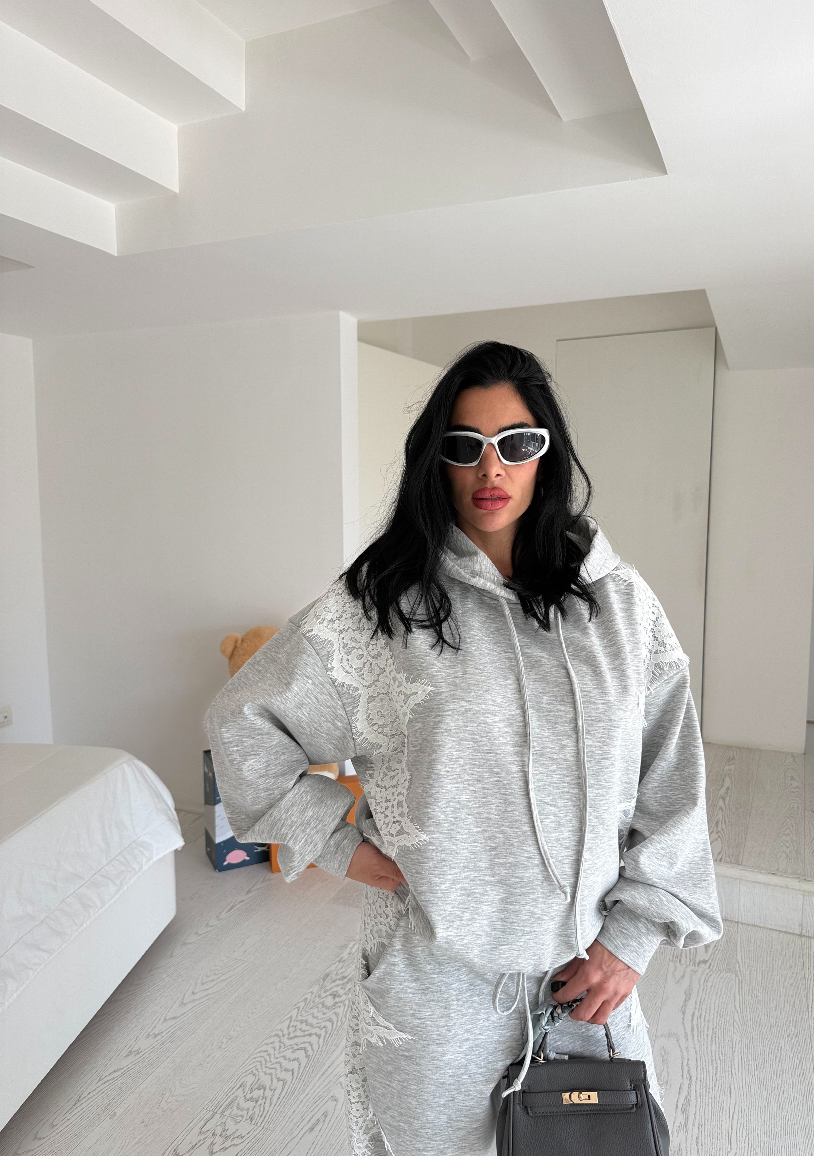 Coord merletto Grey by lumina