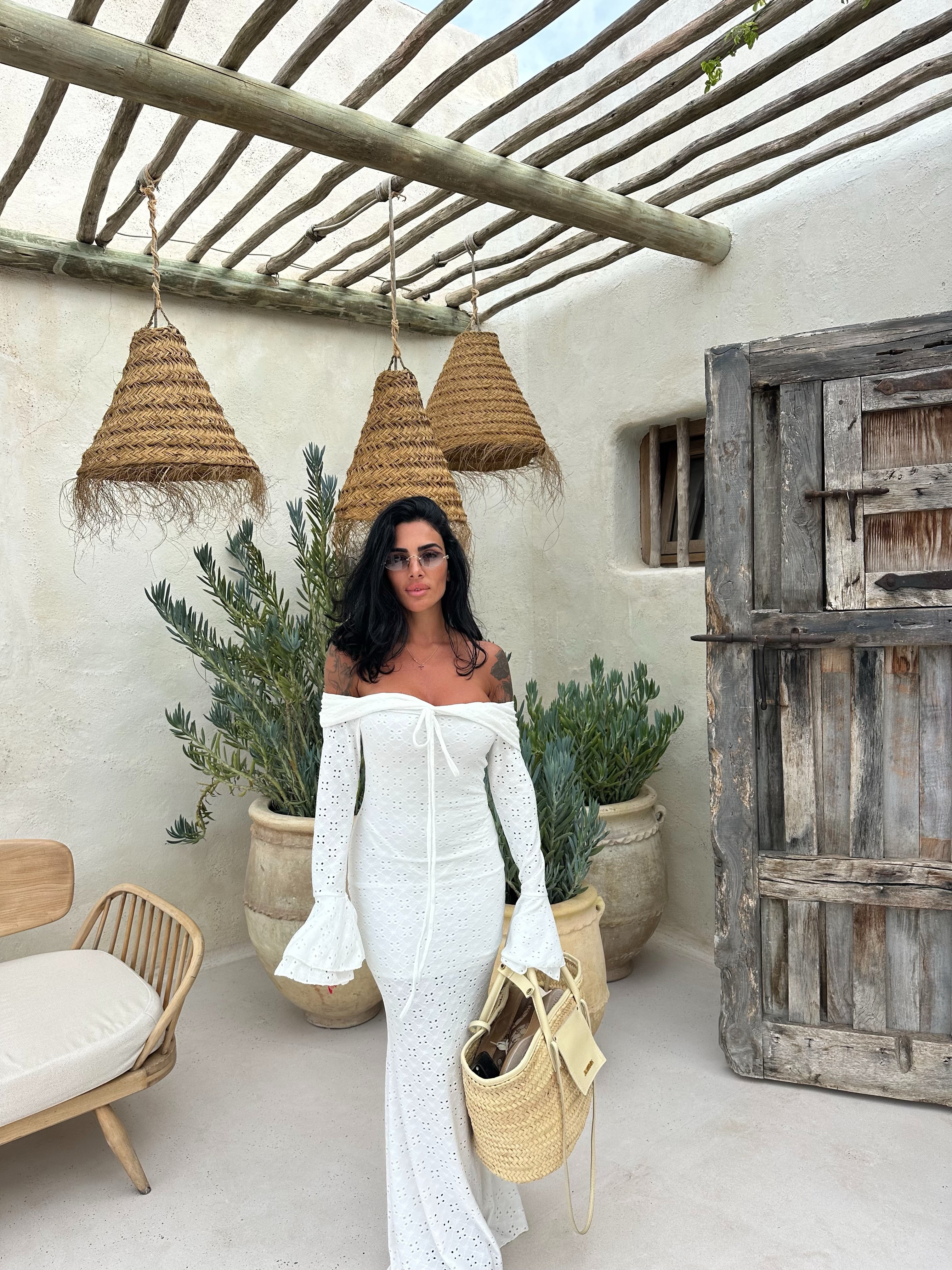 Longdress Jondal WHITE