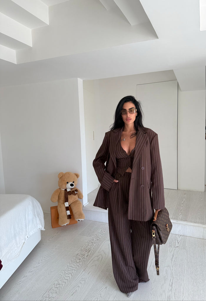 Tailleur gesso Brown