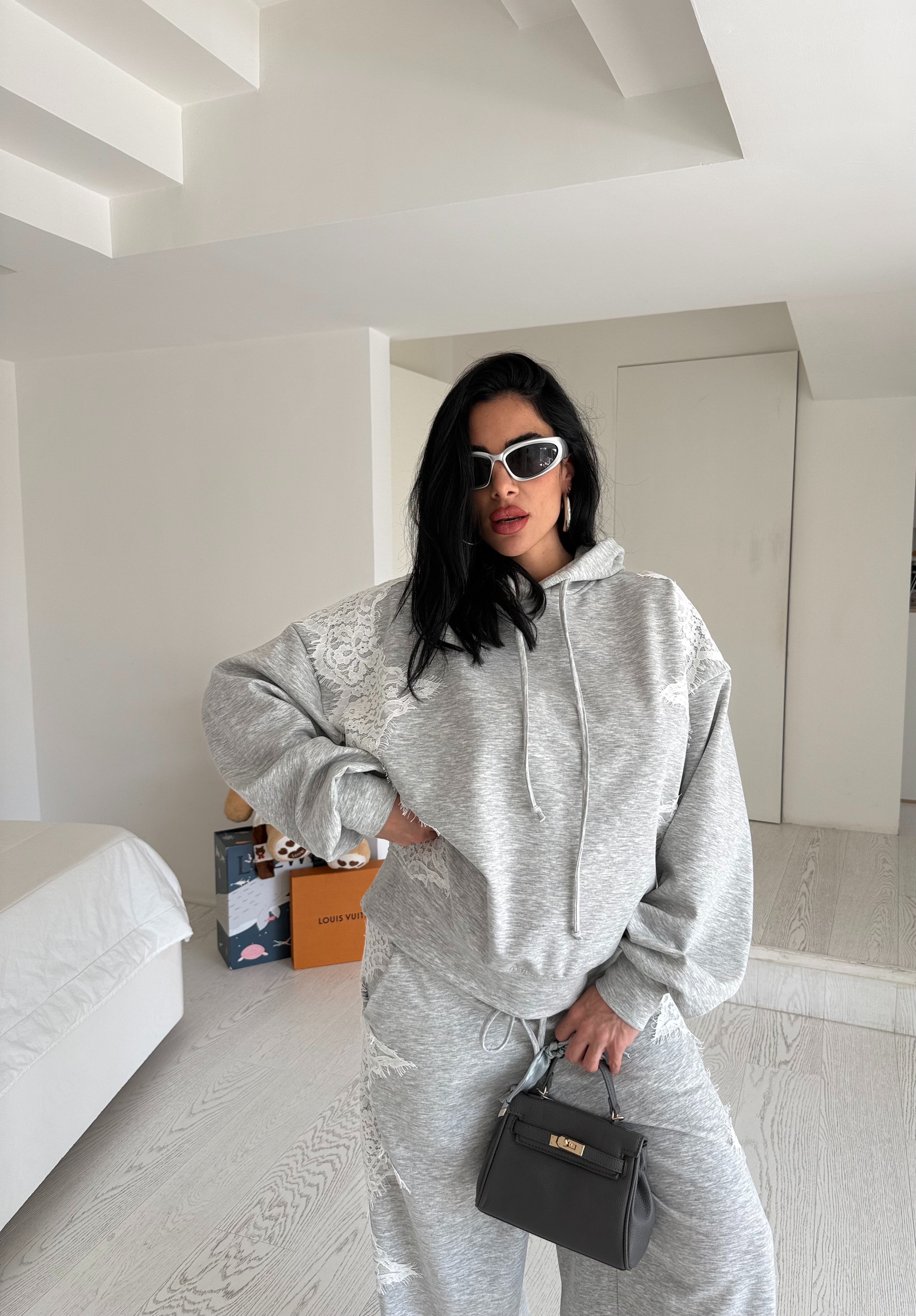 Coord merletto Grey by lumina