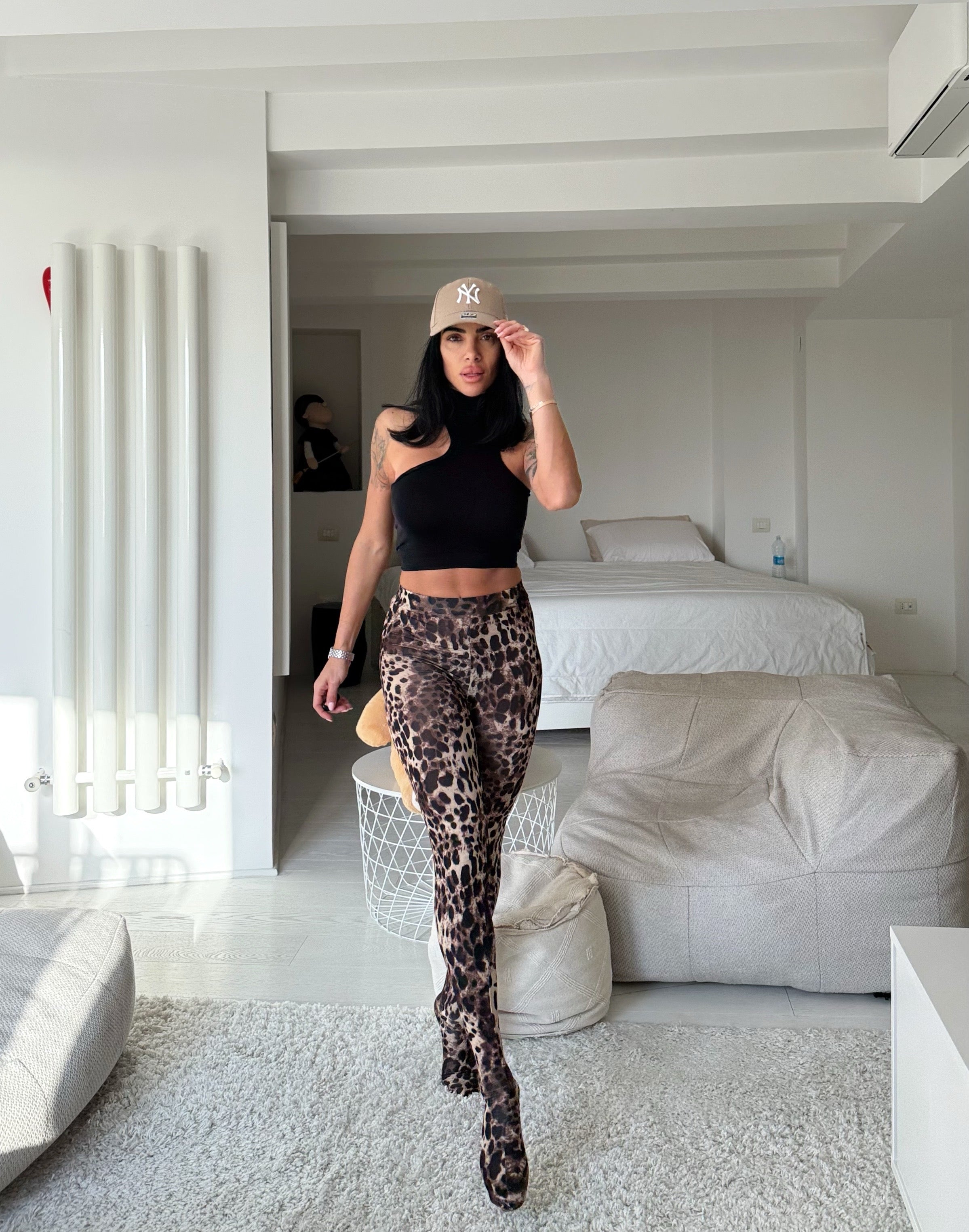 Leggings collant animalier