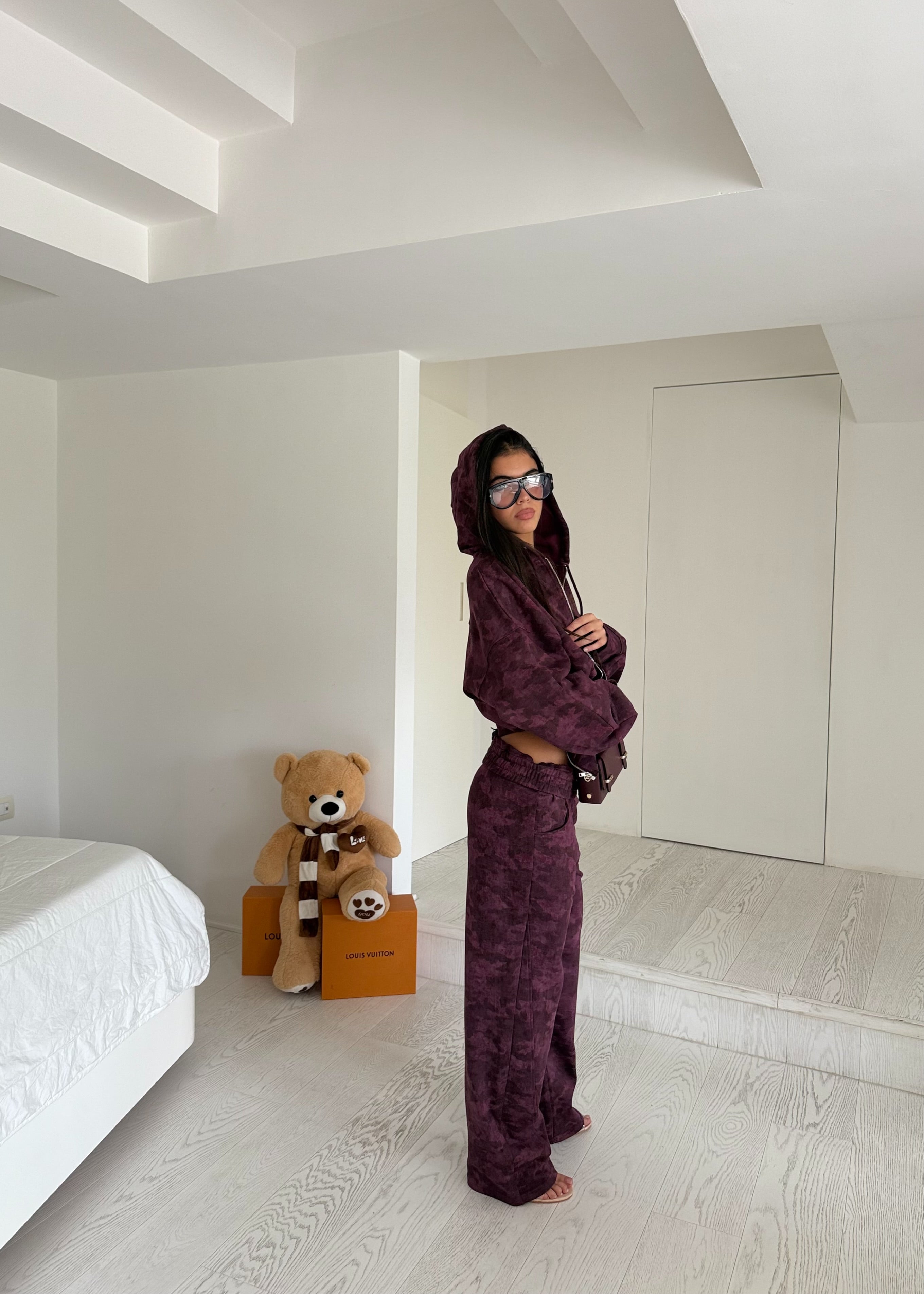 Pantalone viola By lumina