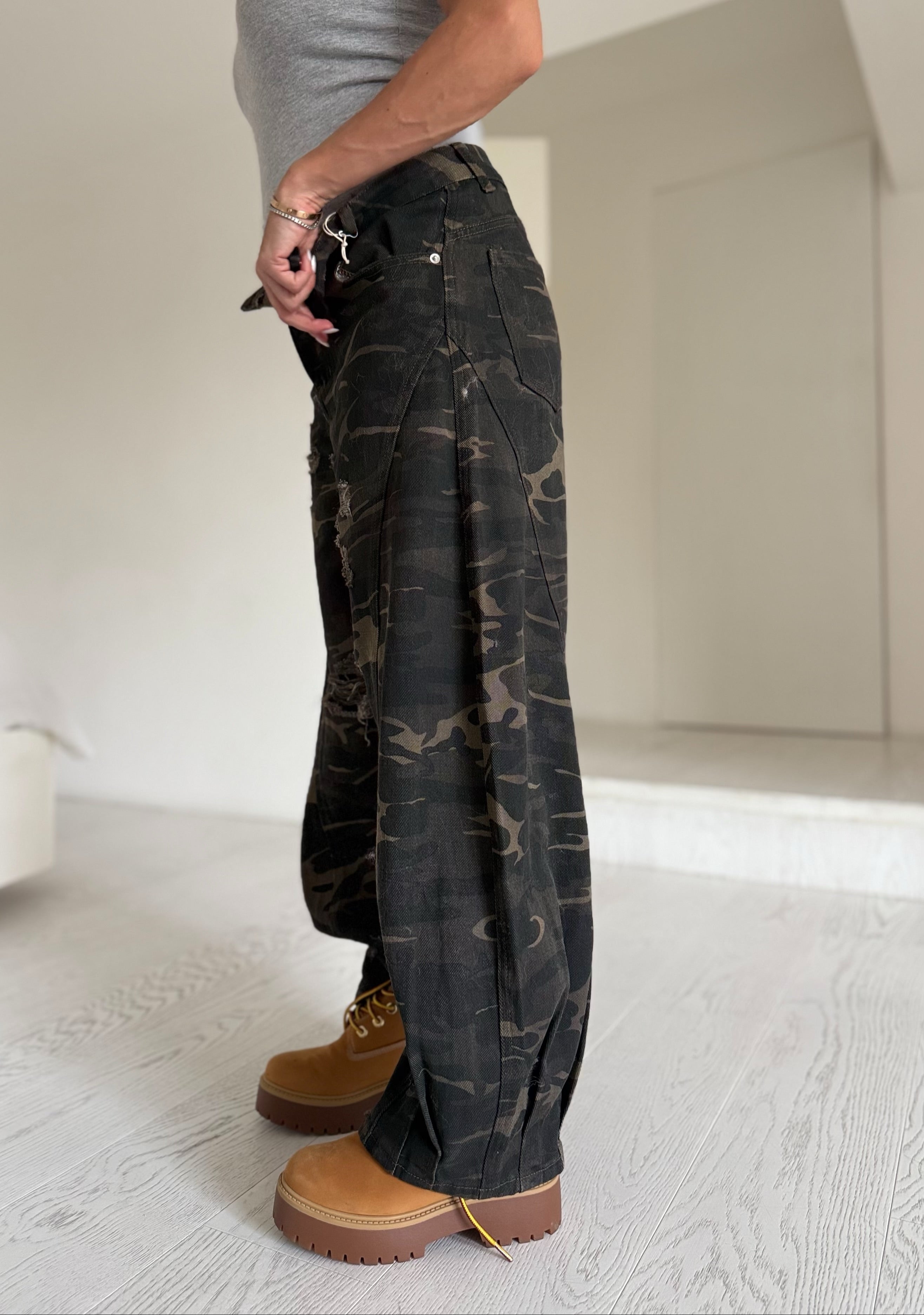 Jeans Gilda Camouflage
