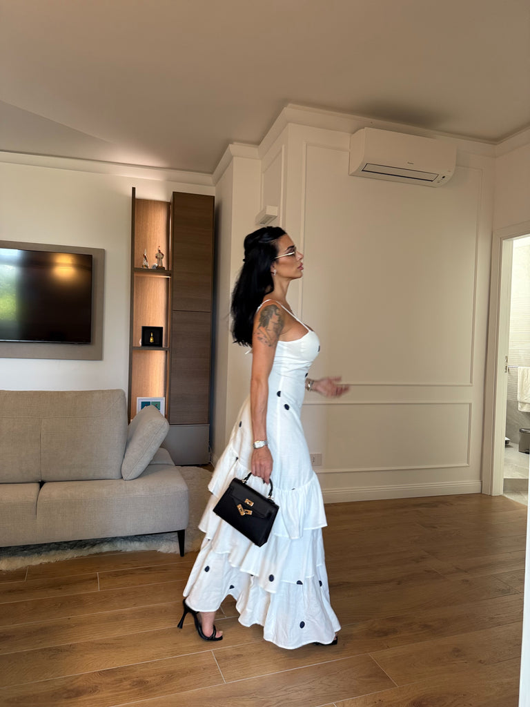Maxidress pois by lumina