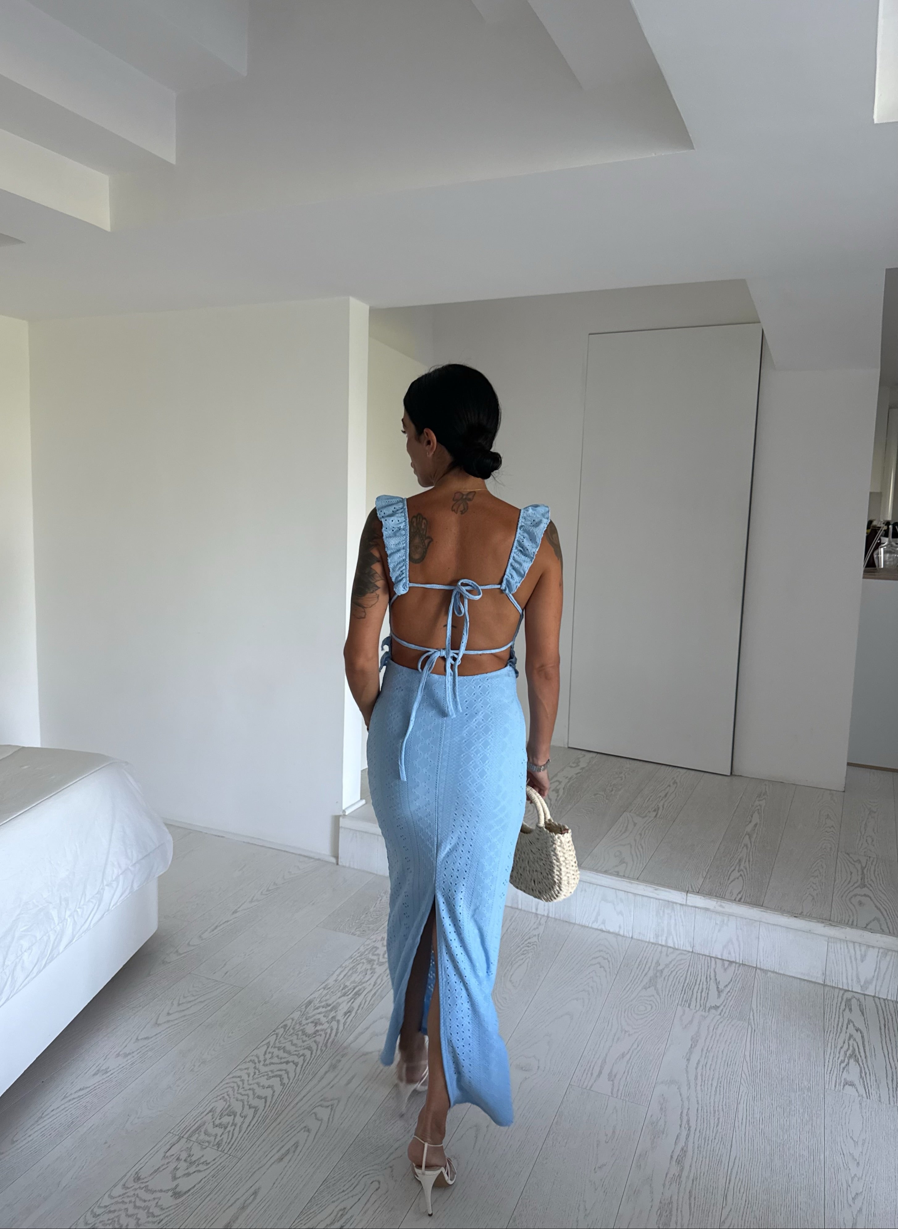 Abito Camilla azzurro