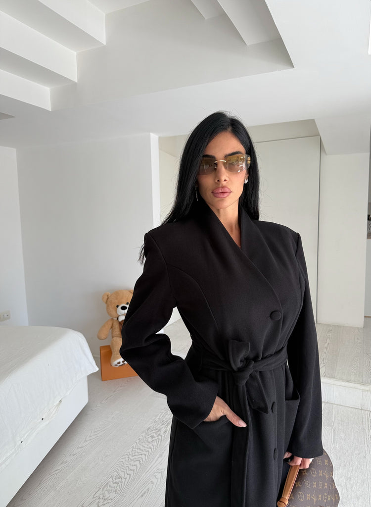 Cappotto chic black