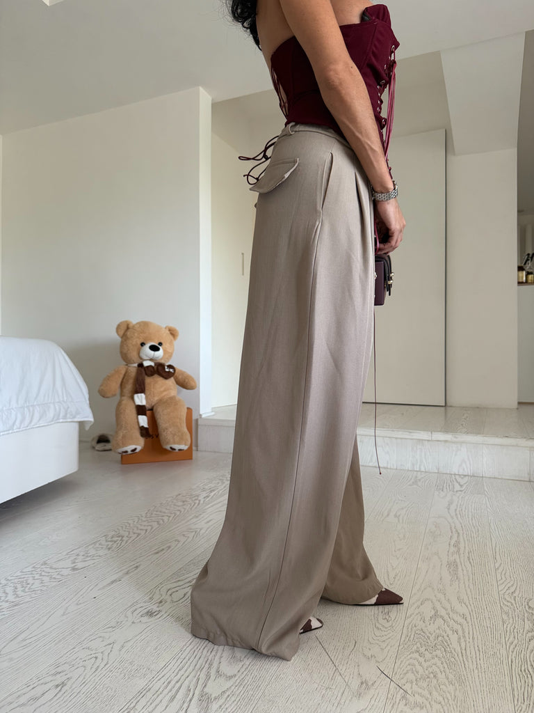 Pantalone Camilla beige