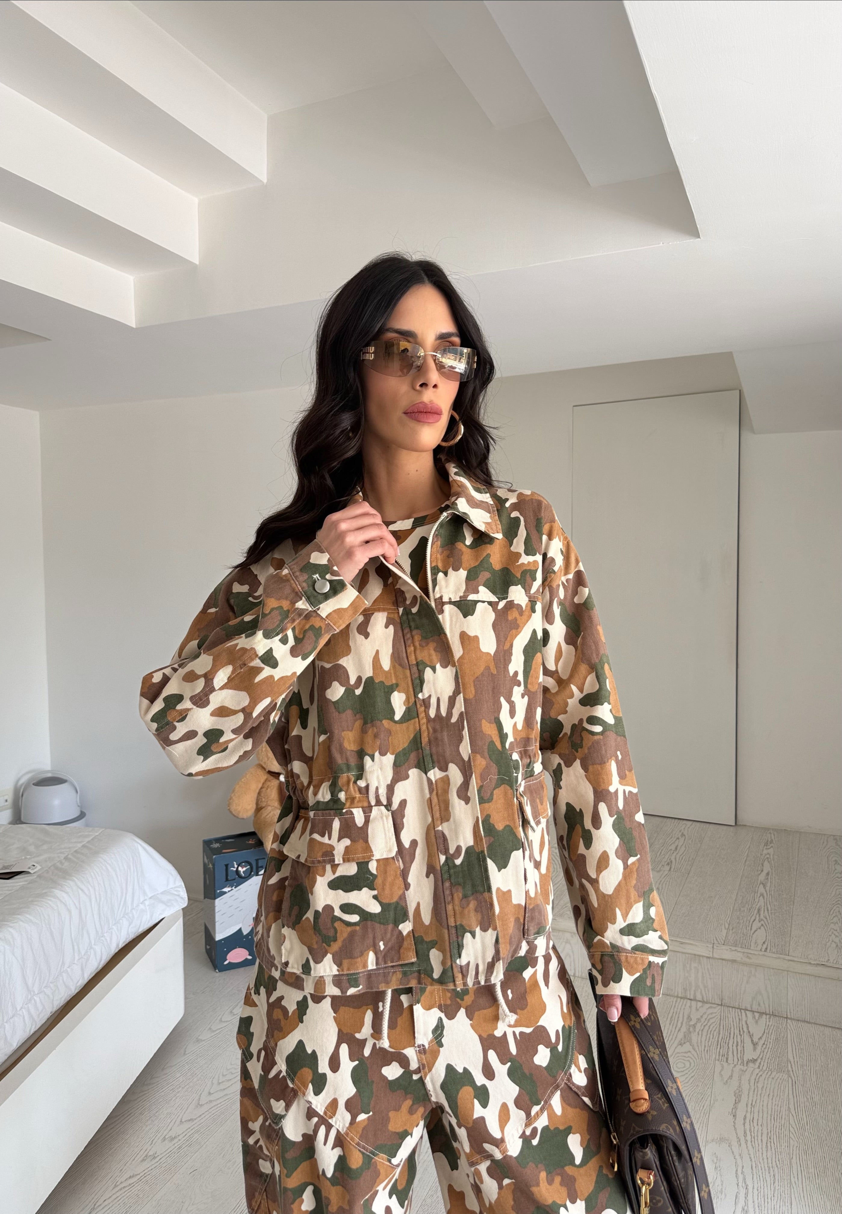 Giacca Zoe marrone By lumina