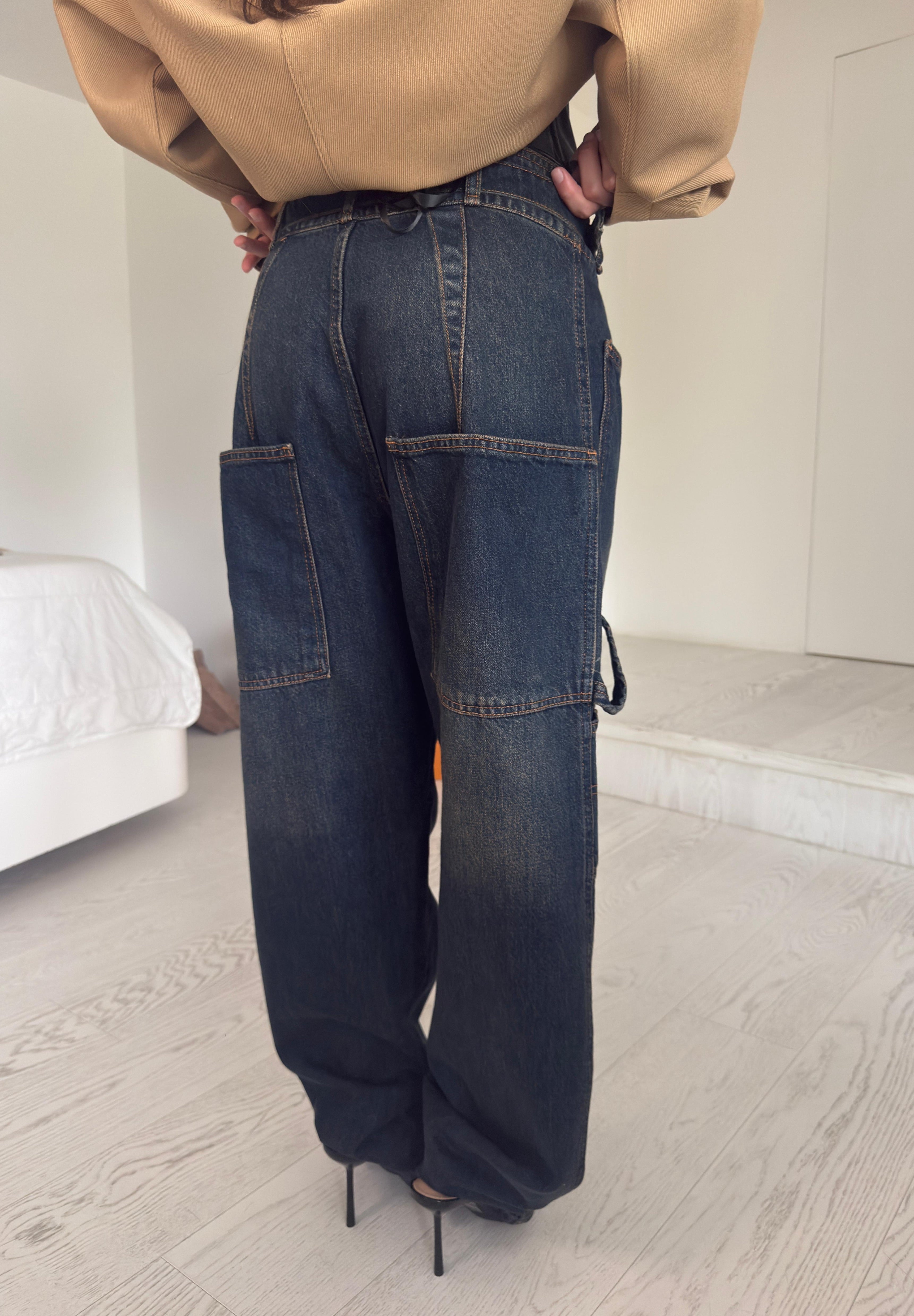 Jeans cargo sfumato by lumina