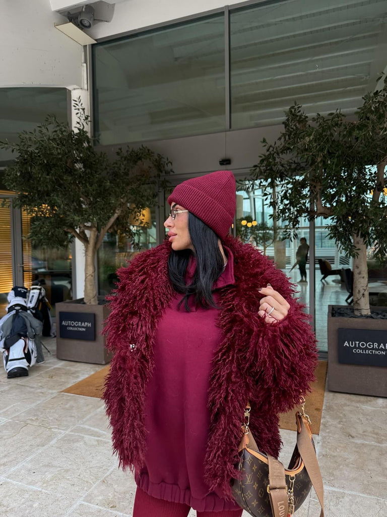 Mongolia sofi bordeaux
