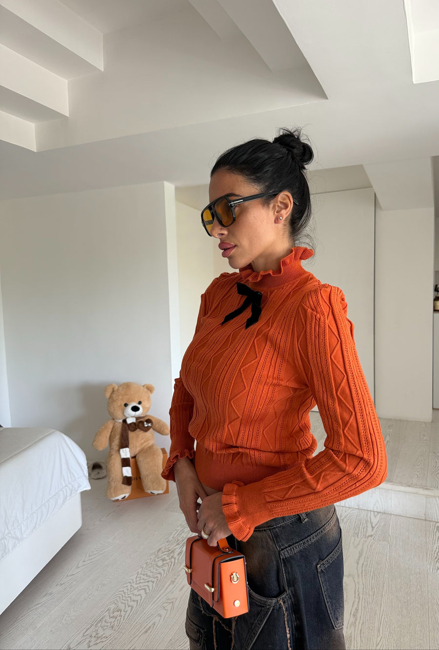 Maglia Trés chic arancio