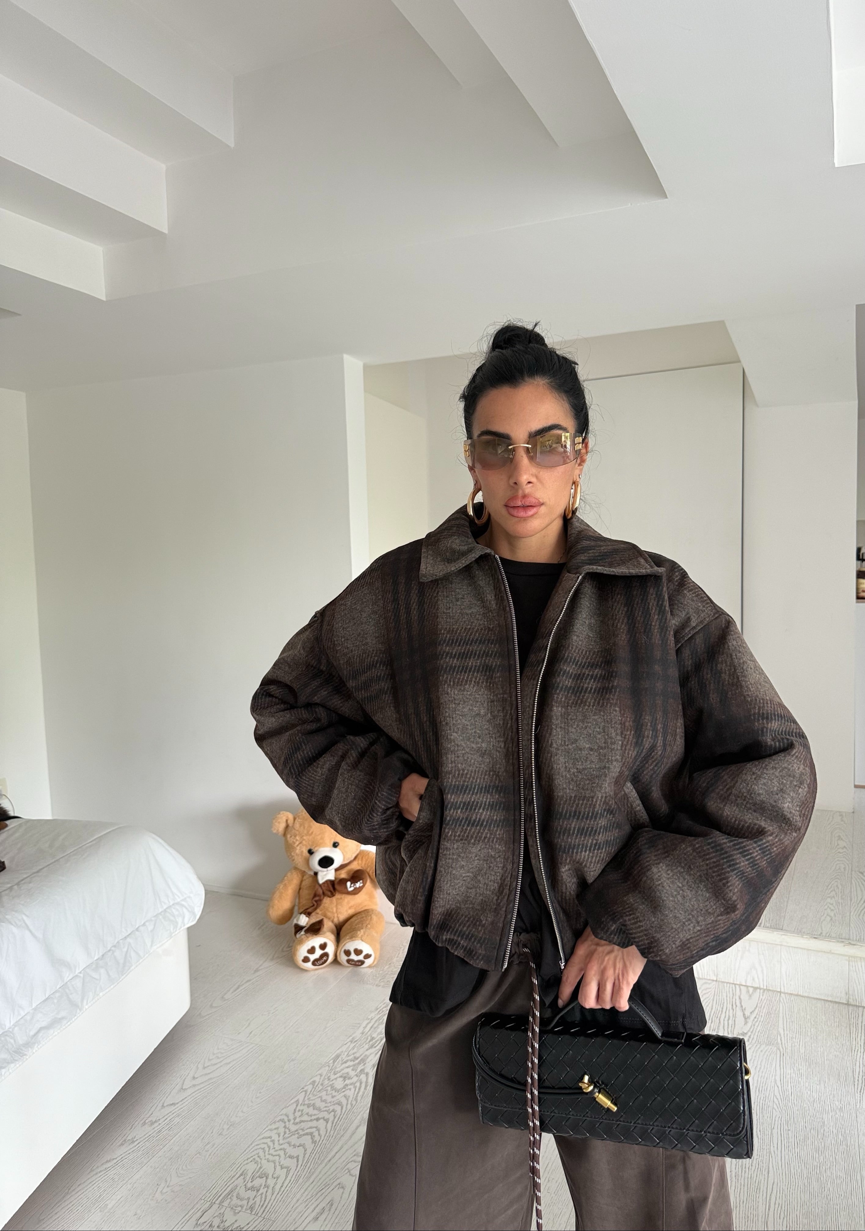 Bomber quadri by lumina