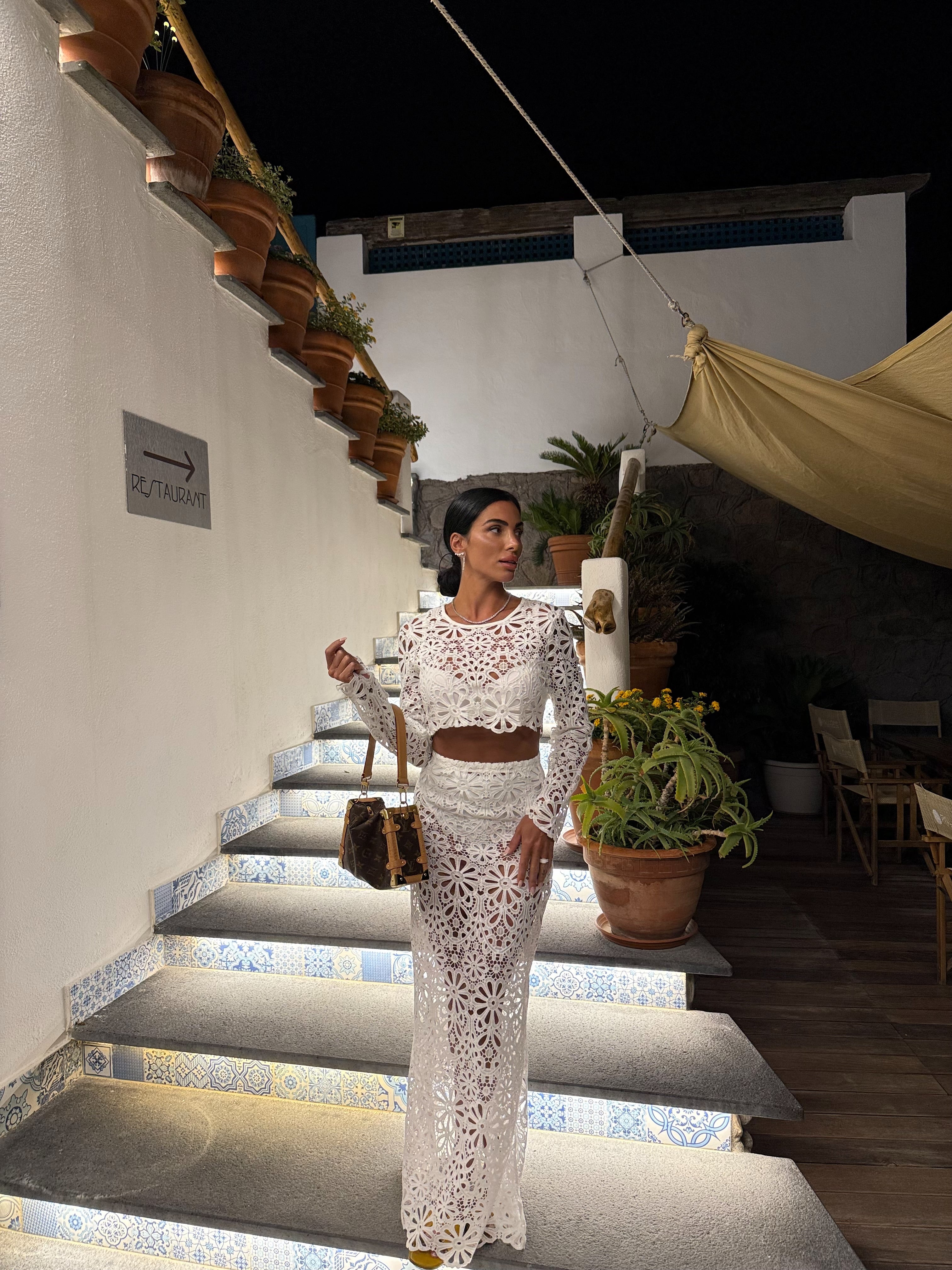 Coordinato macramé