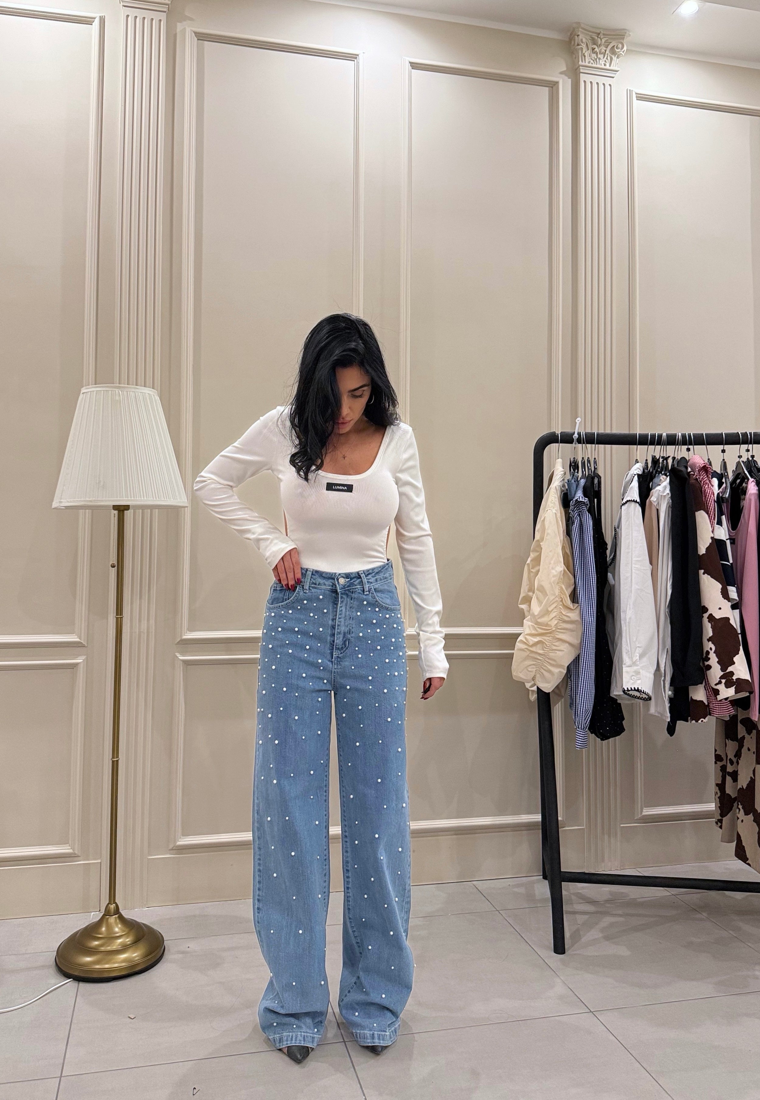Jeans perle by lumina