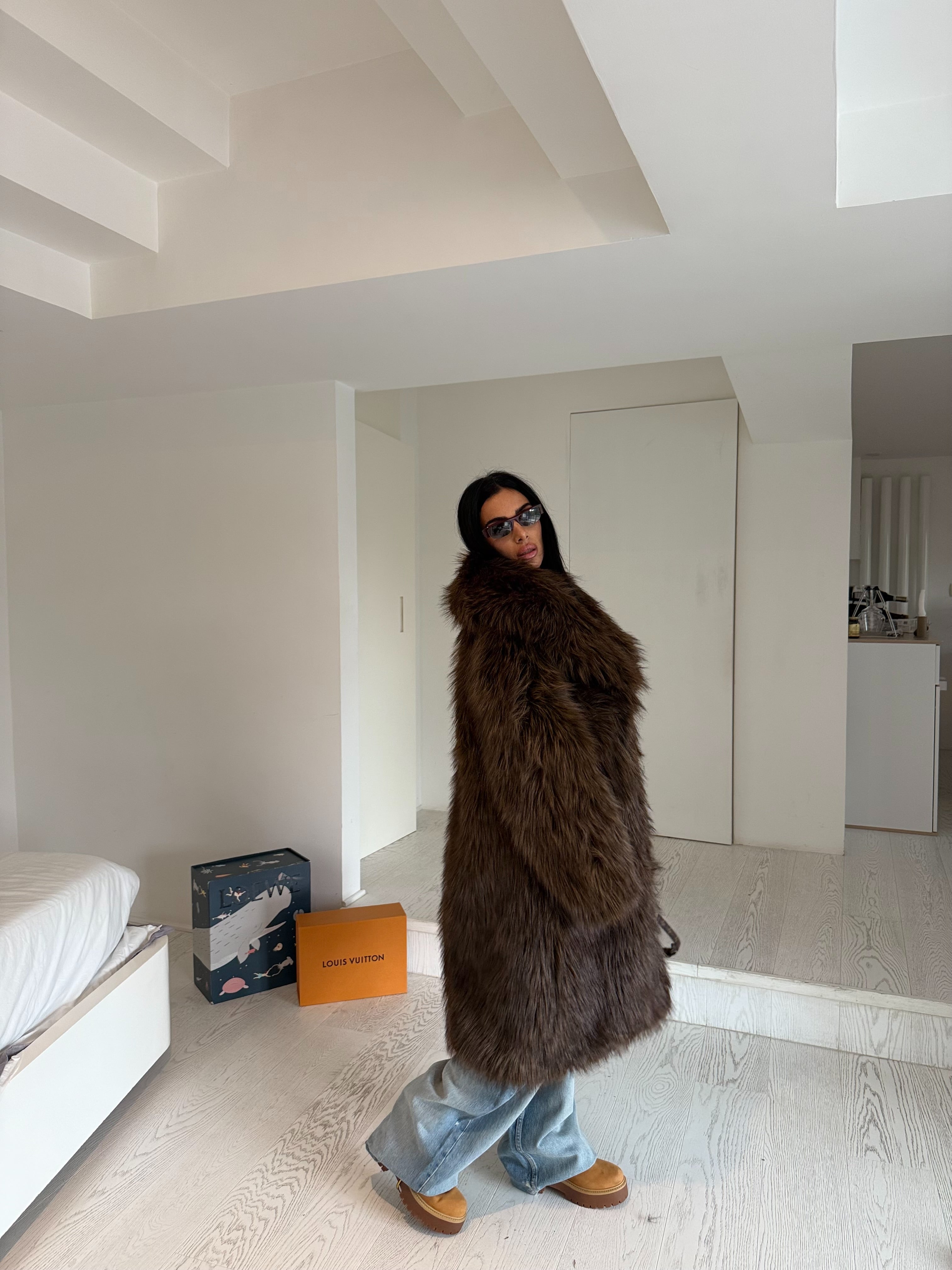 Ecofur lady Brown
