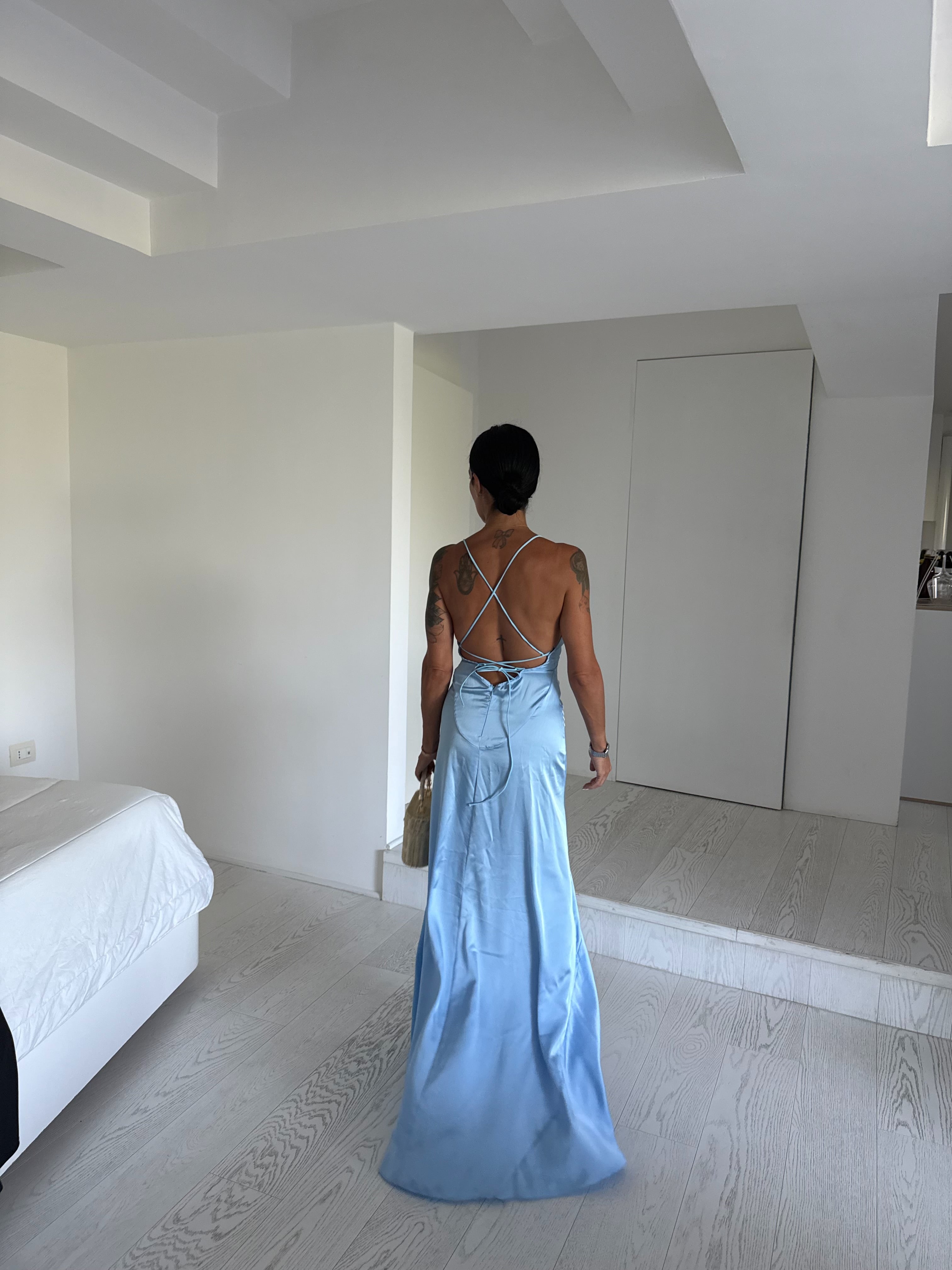 Abito marina azzurro