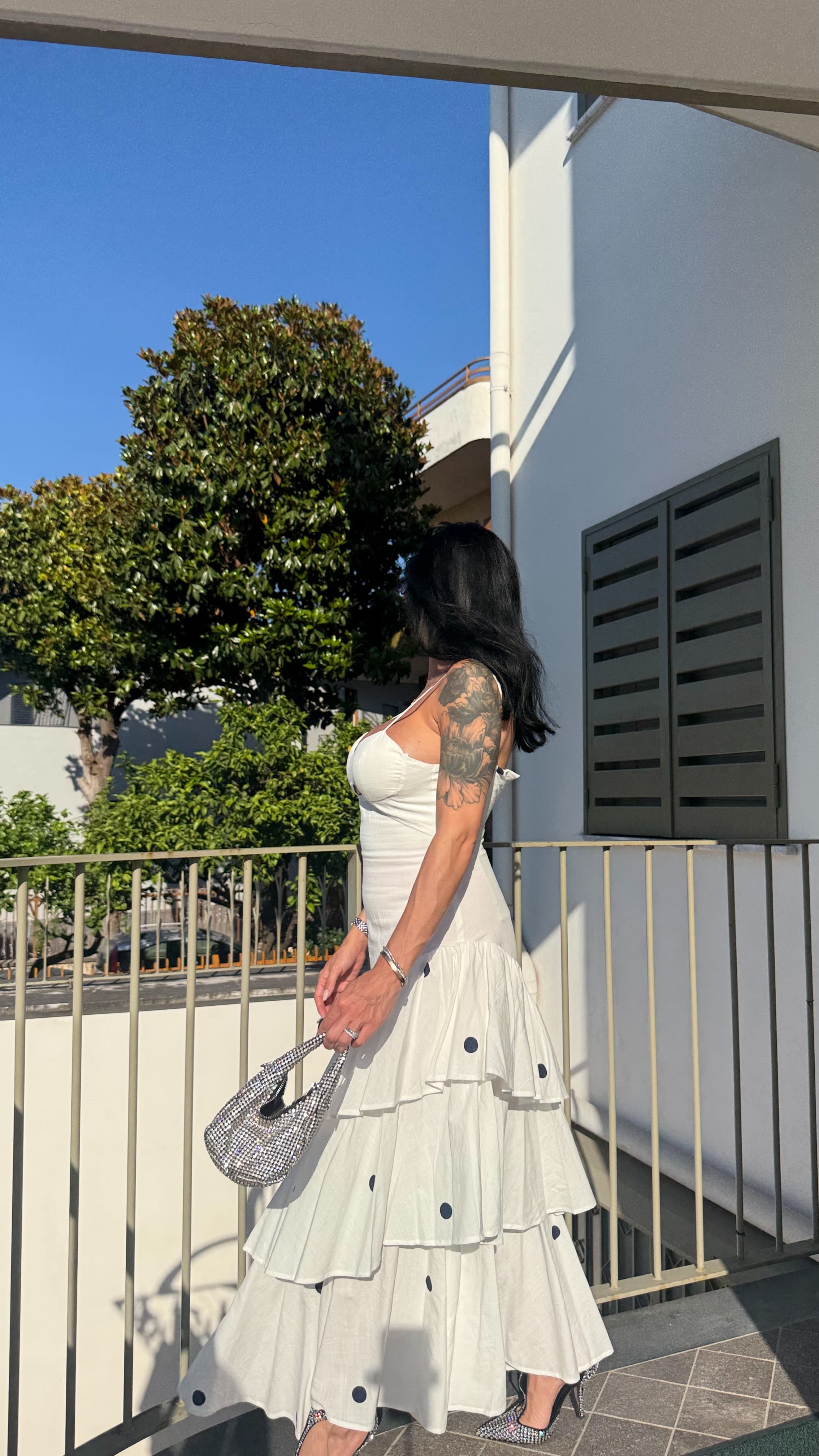 Maxidress pois by lumina