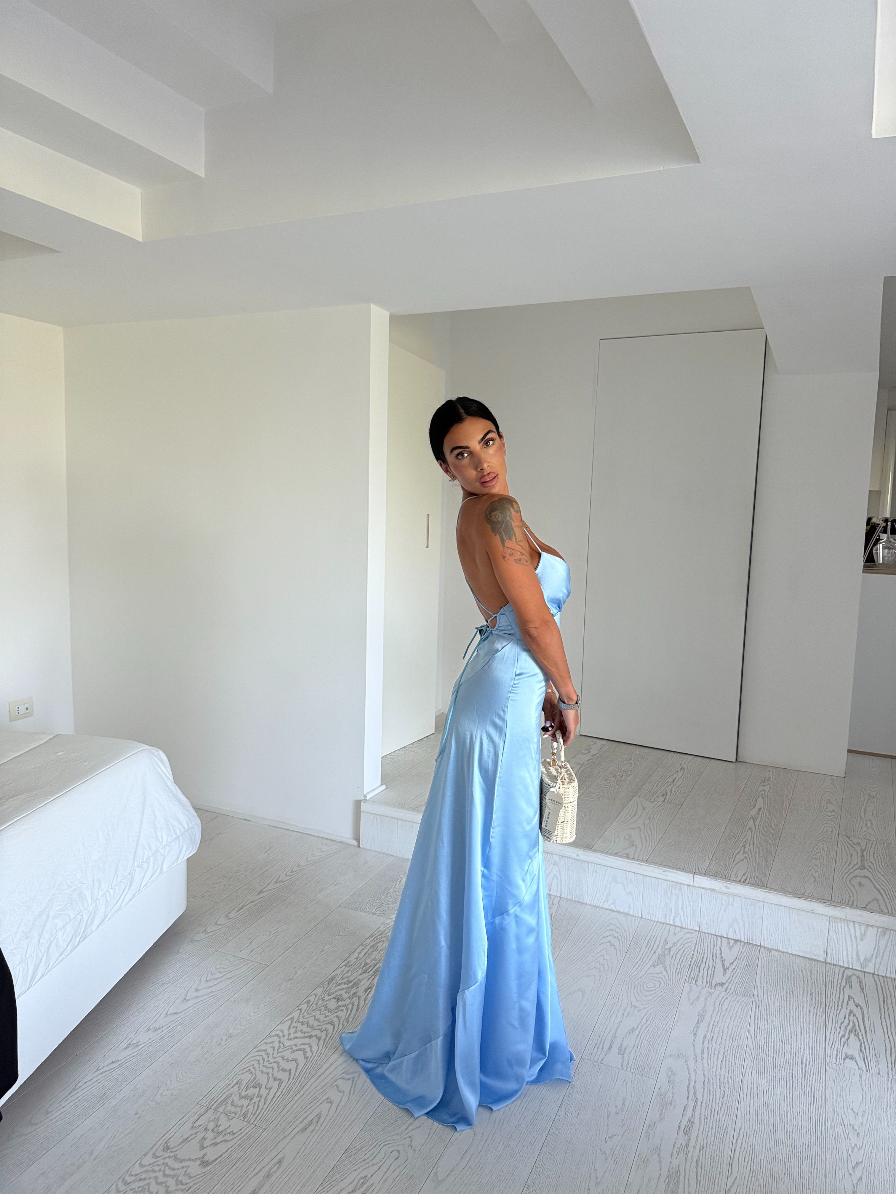 Abito marina azzurro