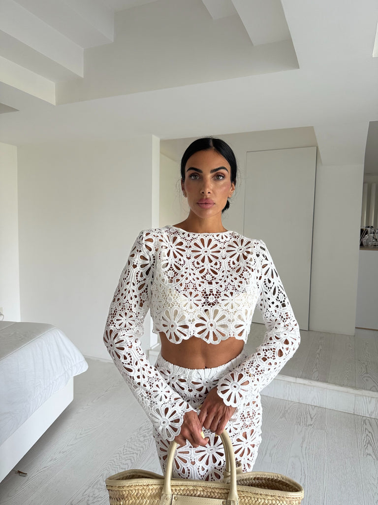 Coordinato macramé