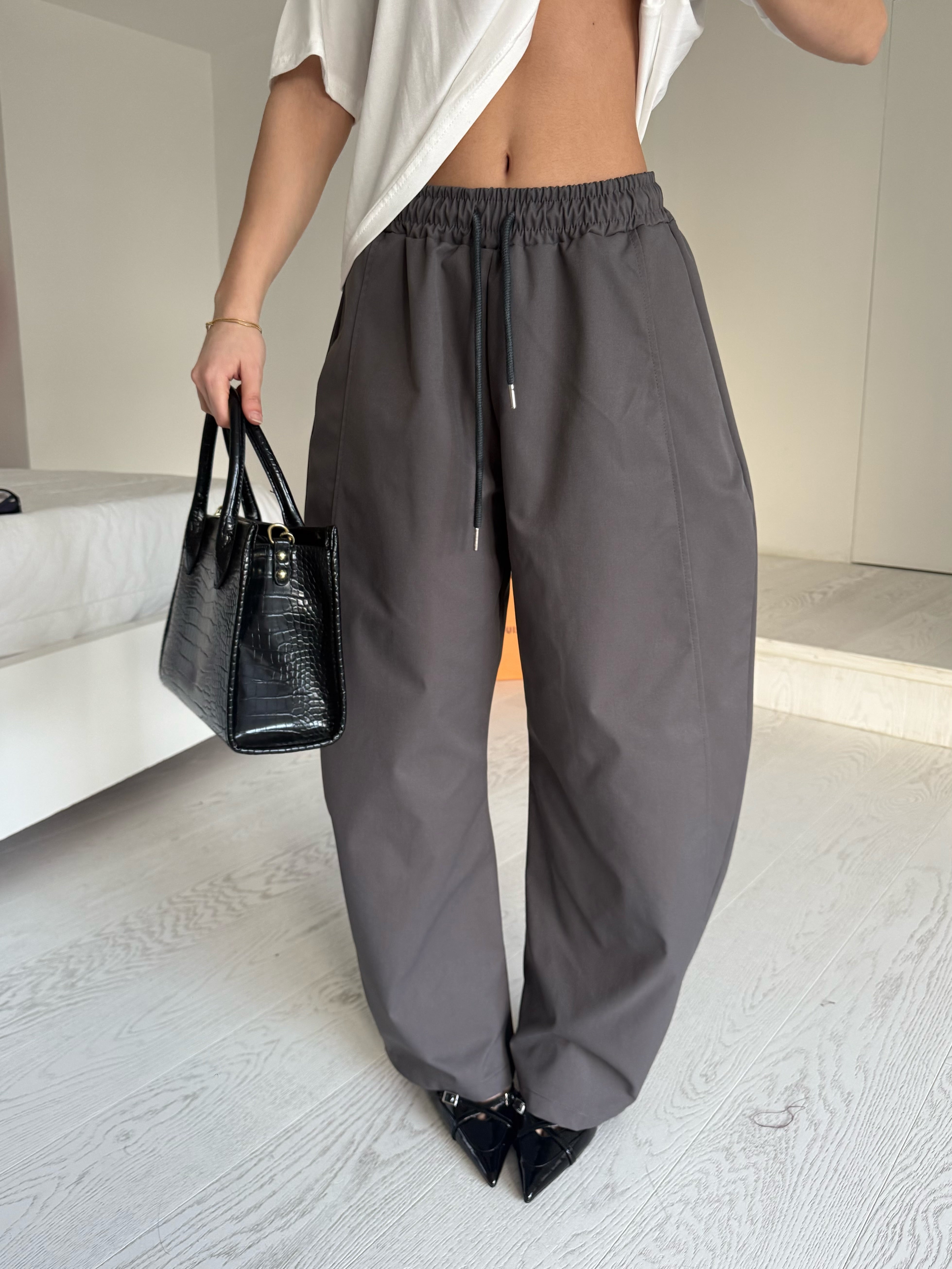 Pantalone balloon Grey