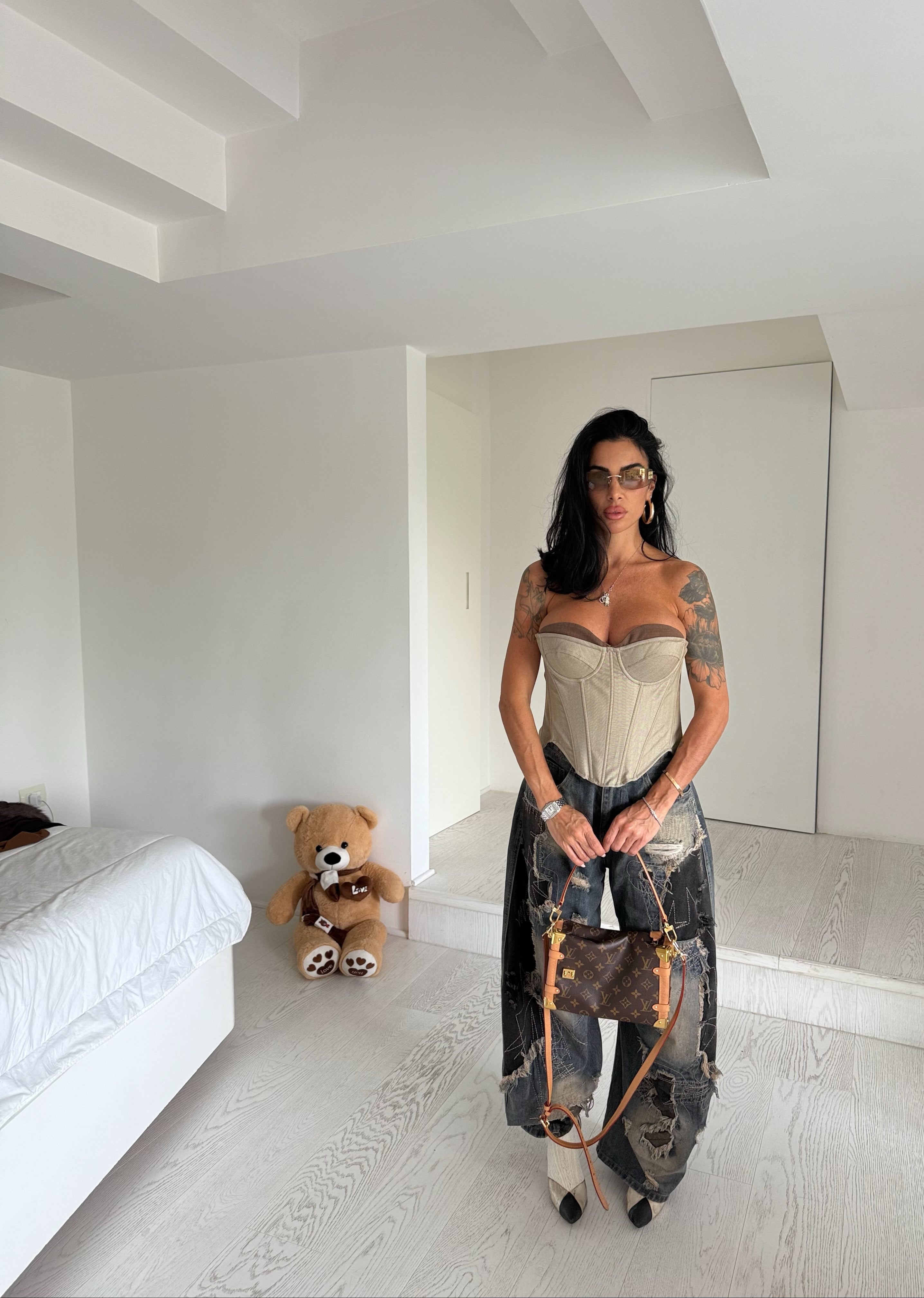 Corpetto Double Brown