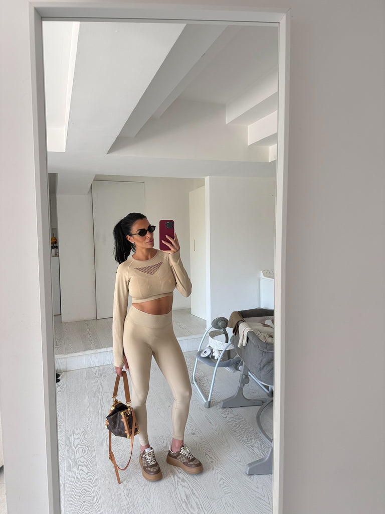 Coord francy beige