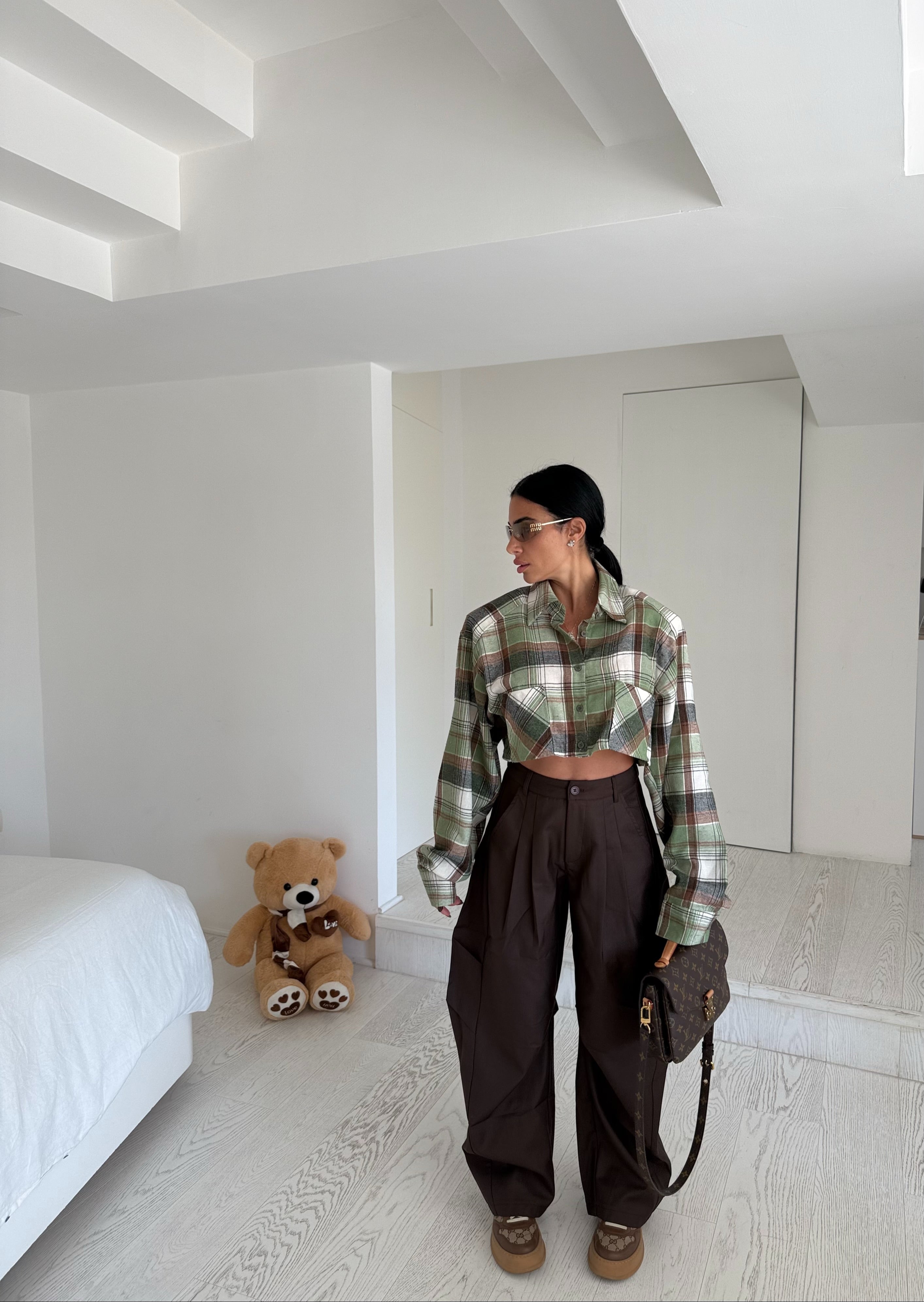 Camicia crop Vania