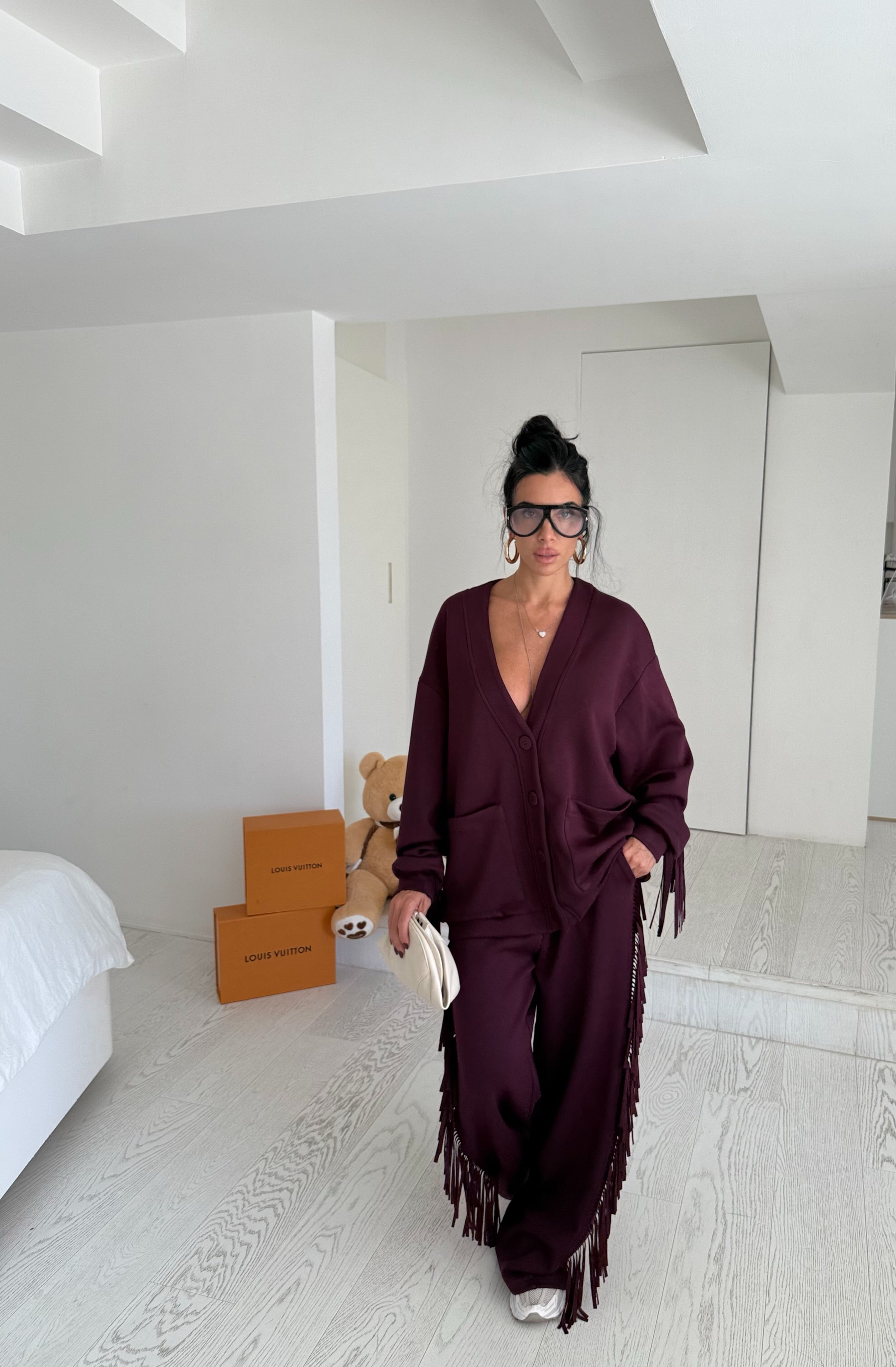 Jogger by lumina bordeaux