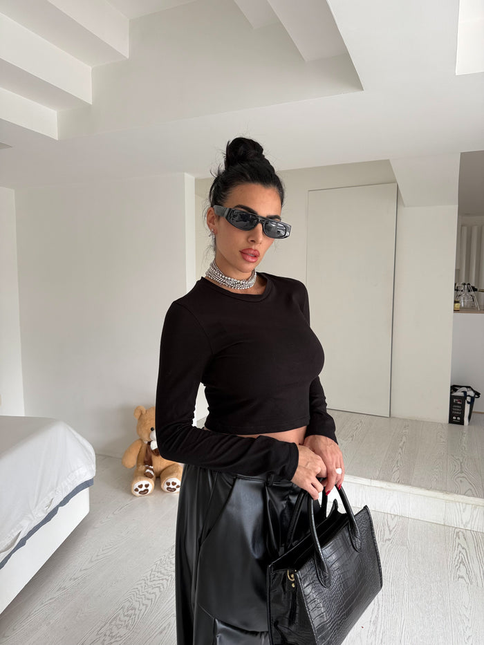 Maglia crop lena(4colori)