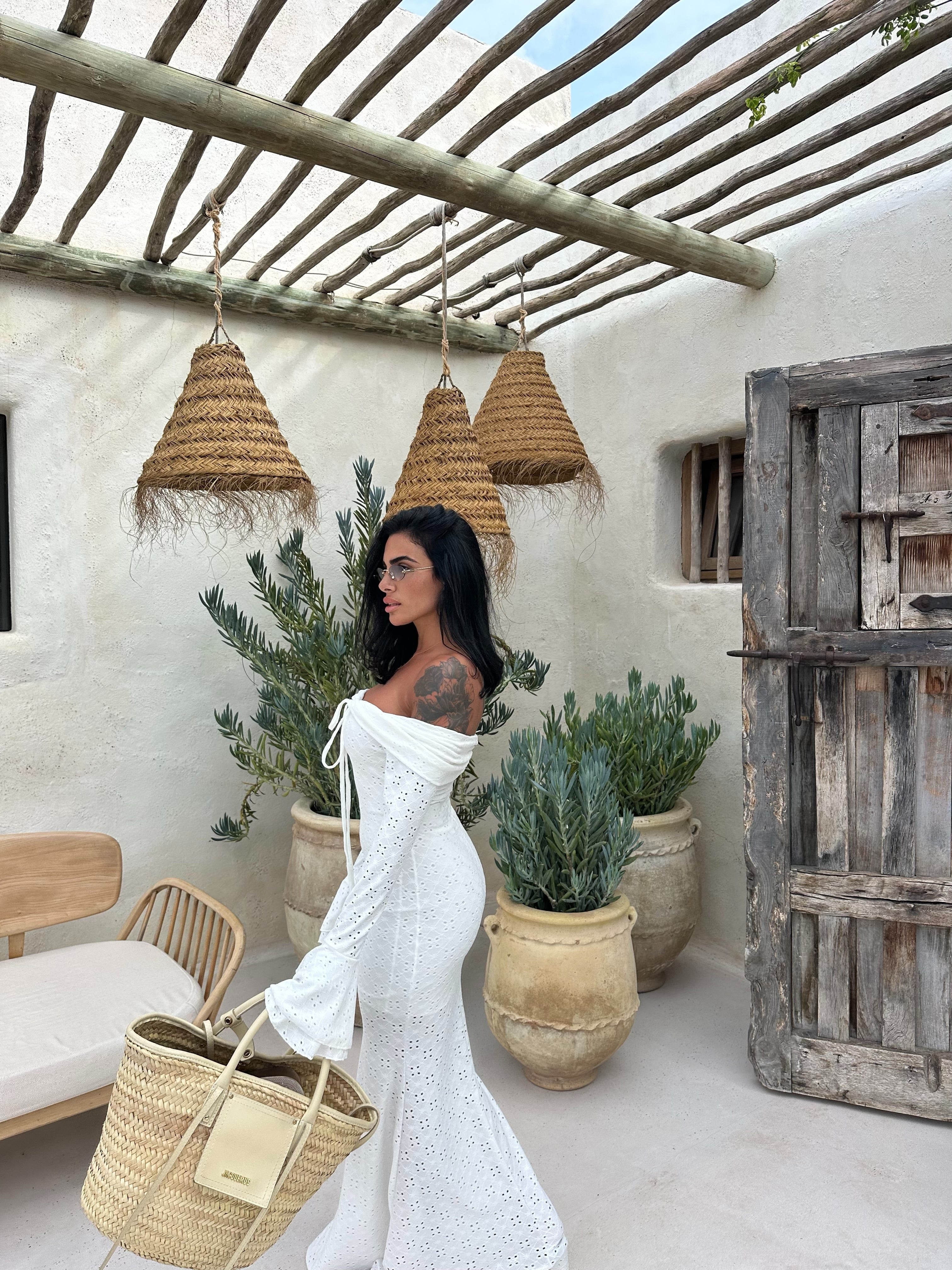 Longdress Jondal WHITE