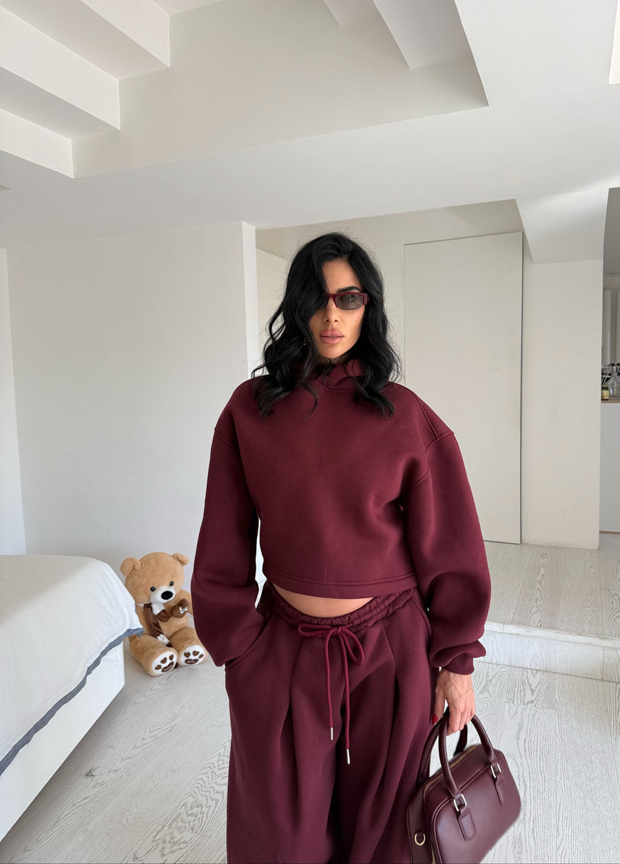 Tuta anna bordeaux