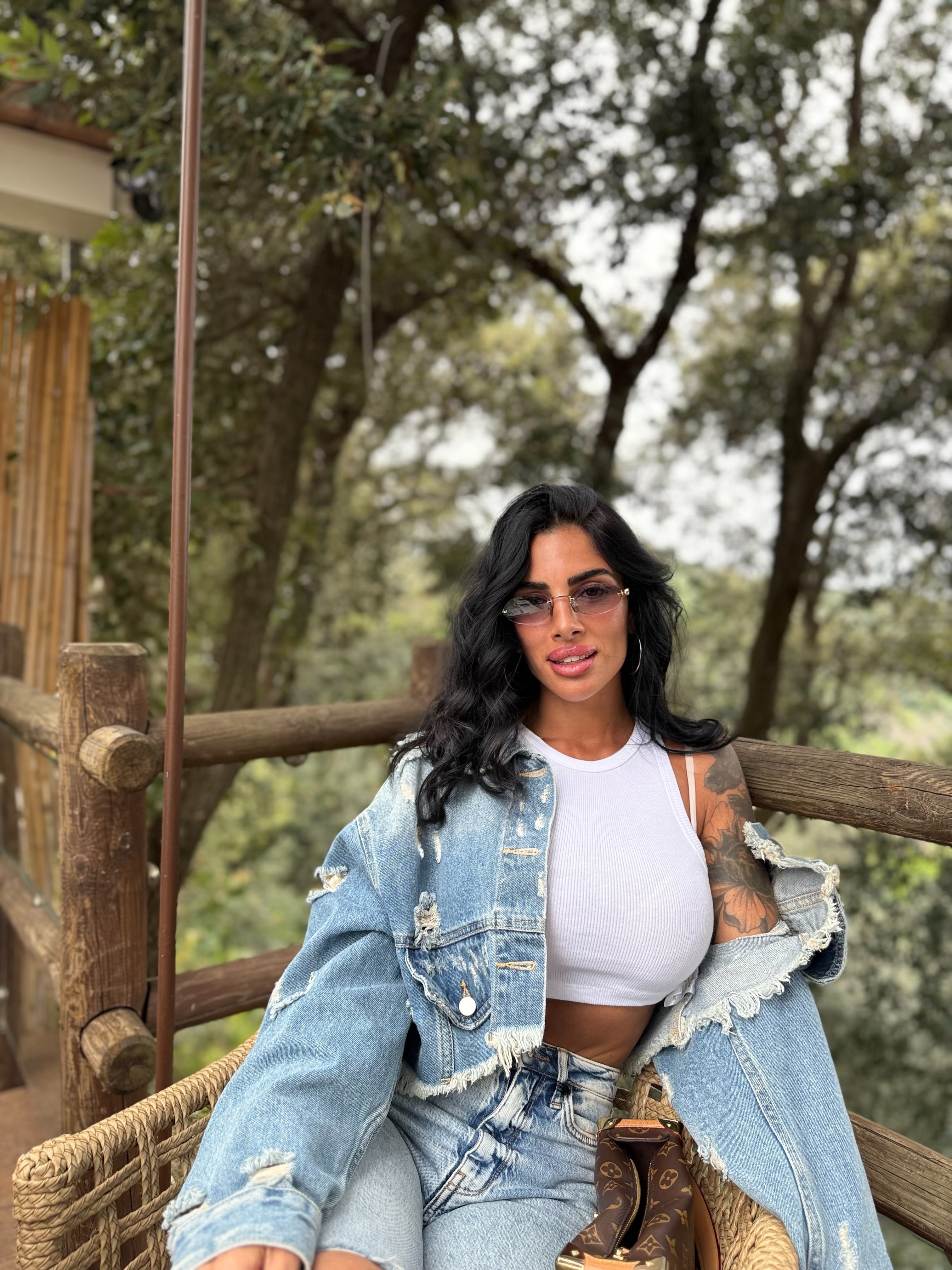 Giubbinetto jeans By lumina