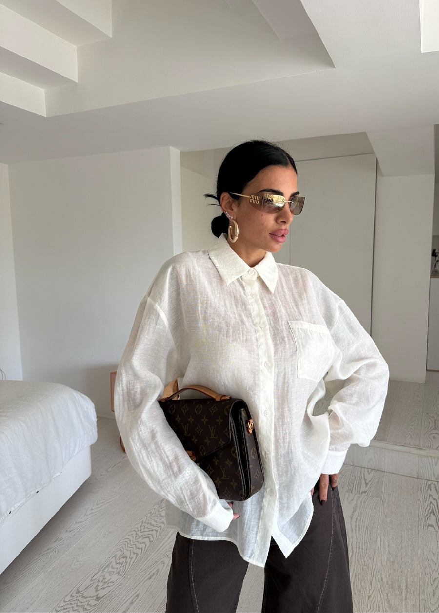 Camicia panna lumina
