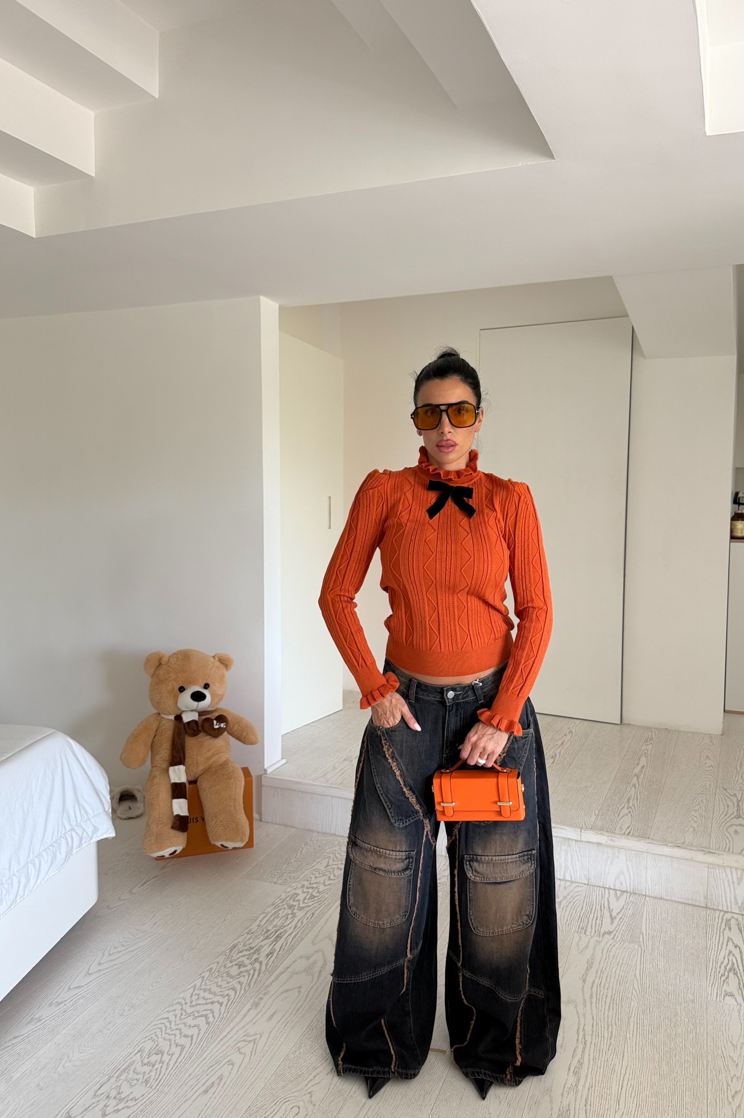 Maglia Trés chic arancio