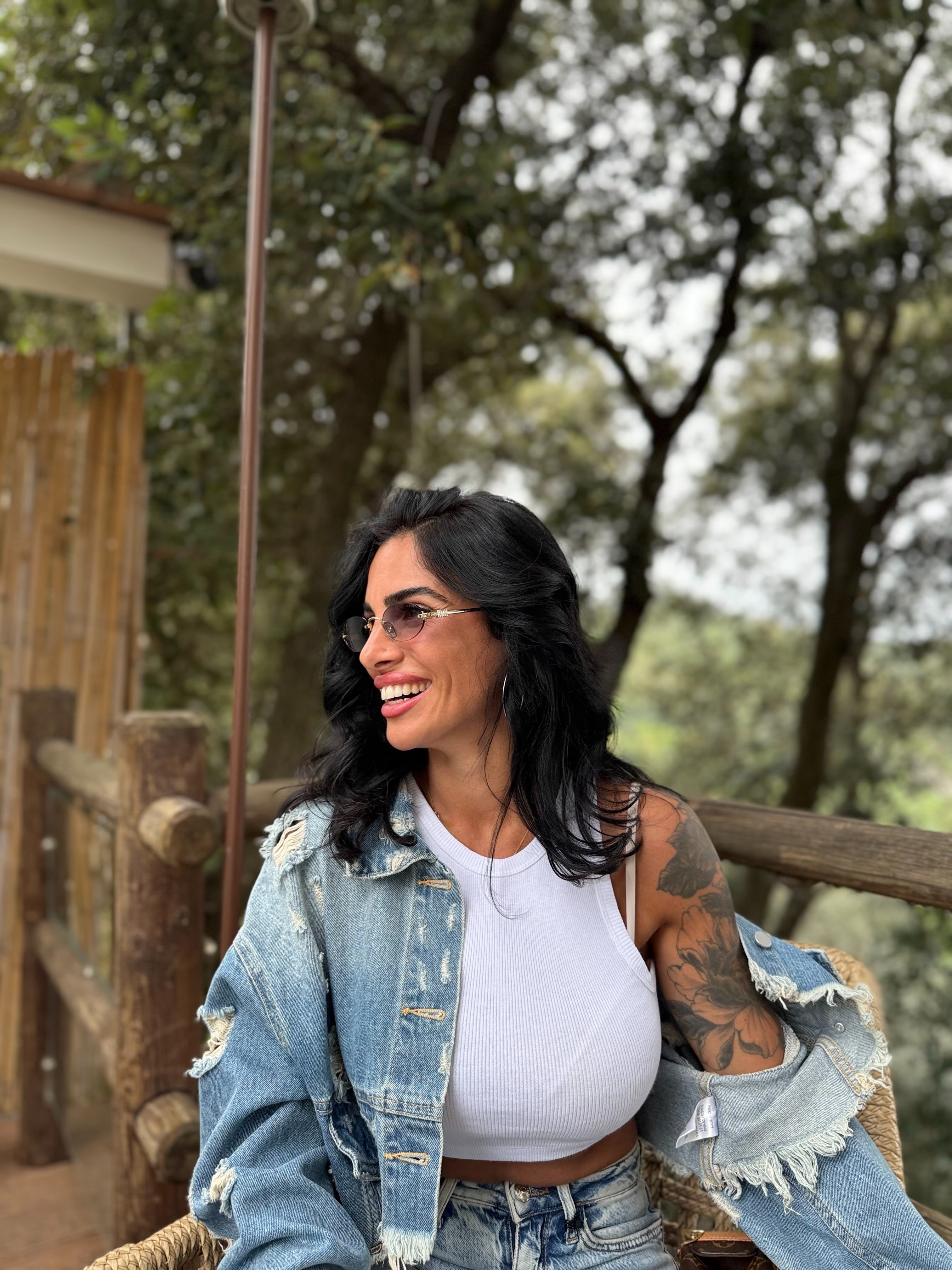 Canotta crop hanna WHITE