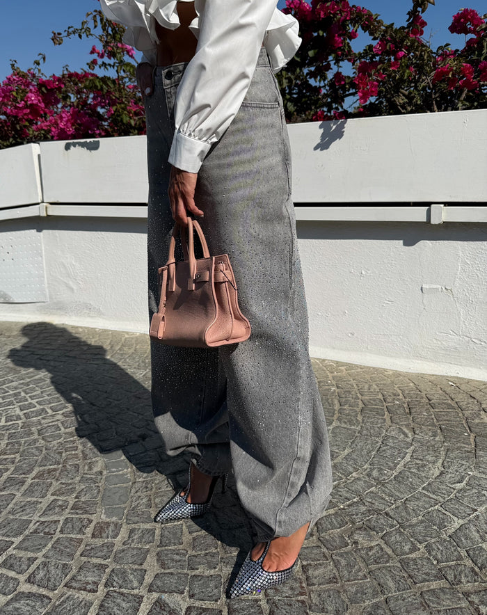 Jeans Grey shine